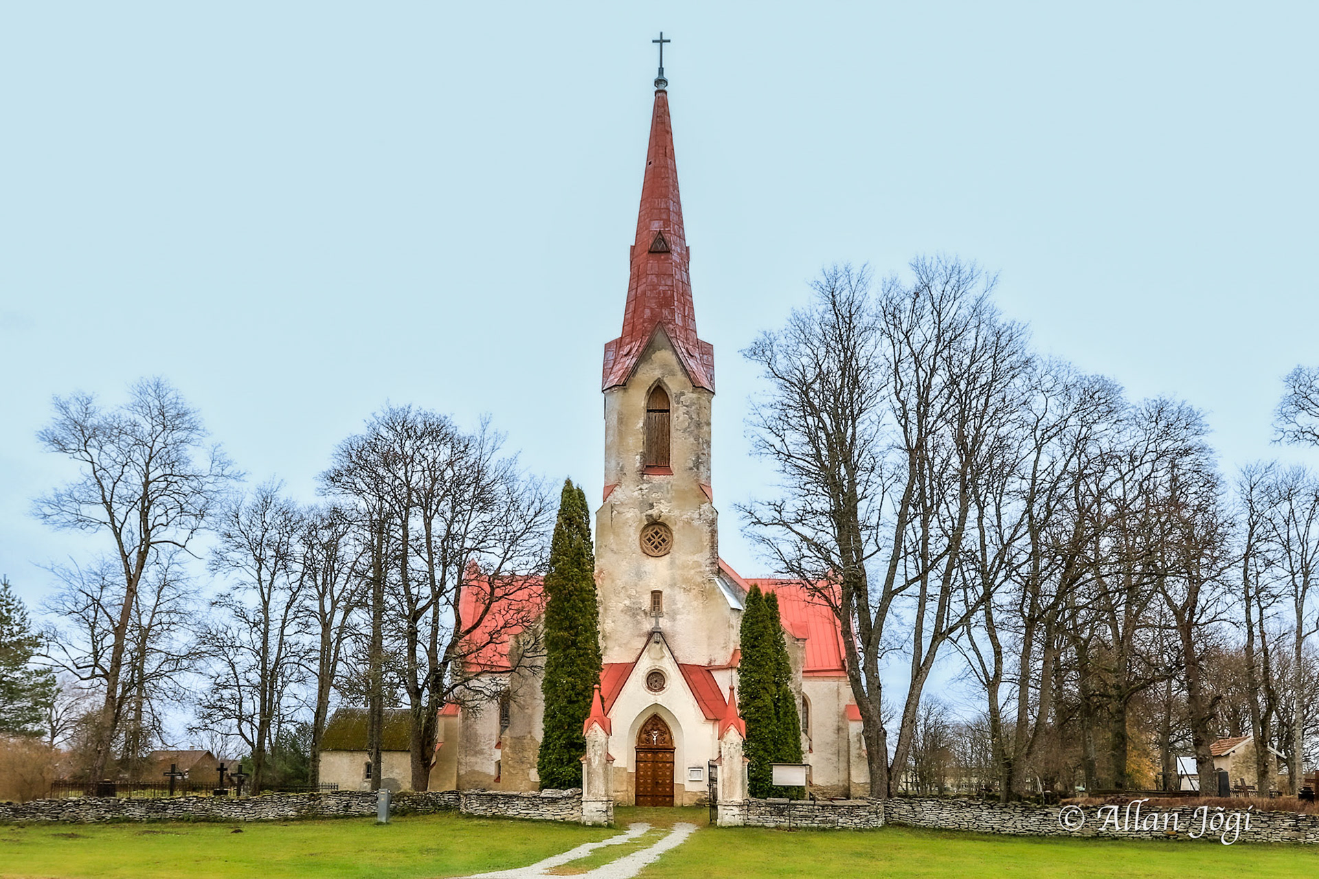 juuru kirik, sügis