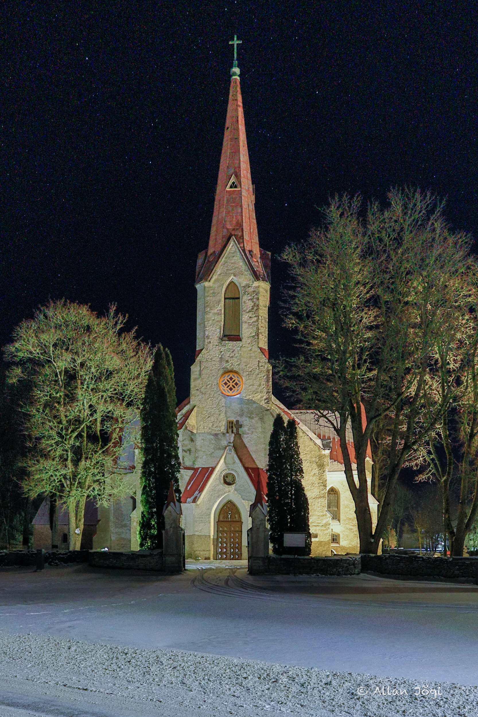 HDR photography of Estonian architecture, Juuru Church / Juuru kirik