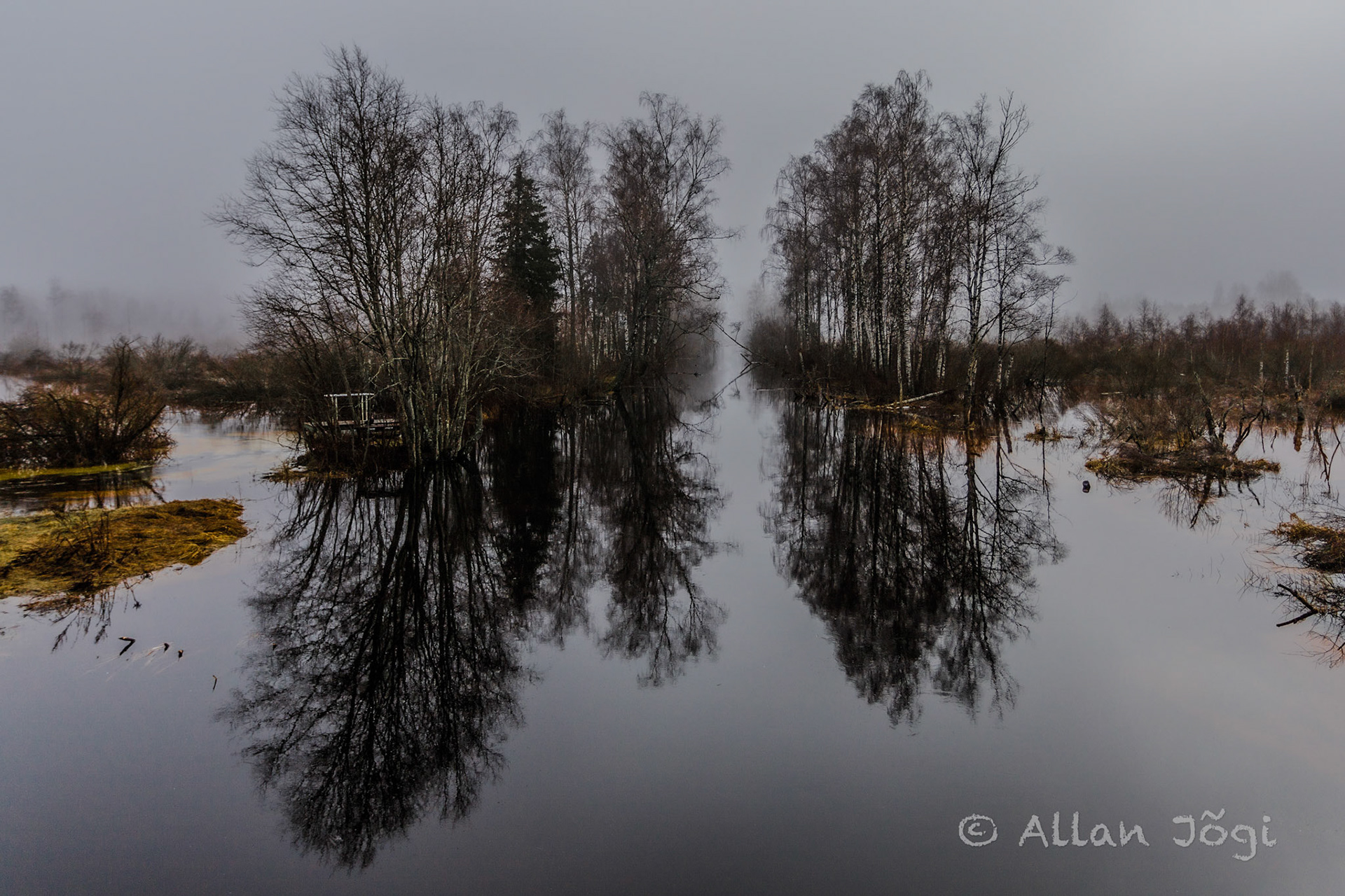 Keila river in Maidla, Rapla county