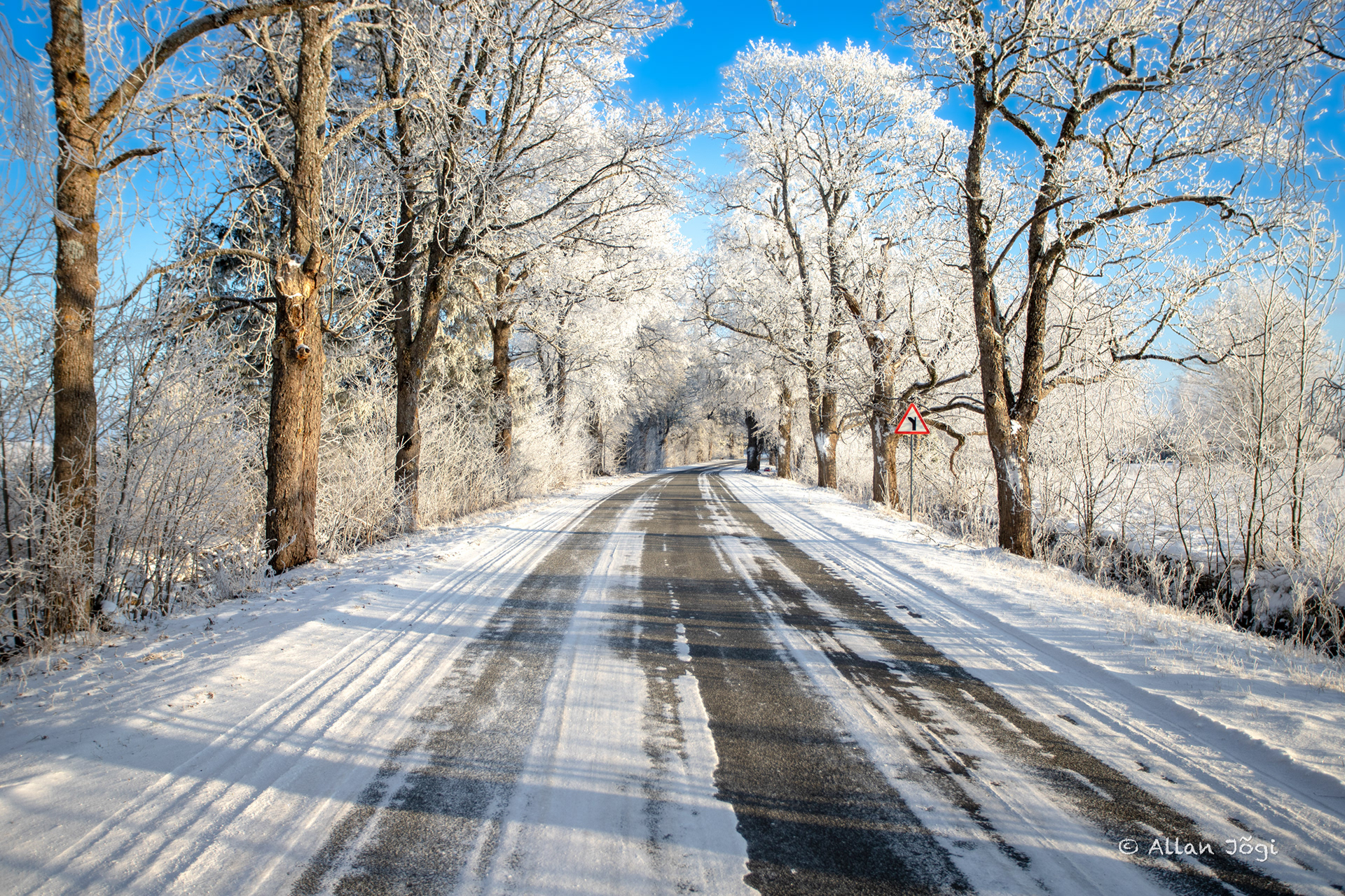 HDR photography of Estonian landscapes, Juuru-Atla road