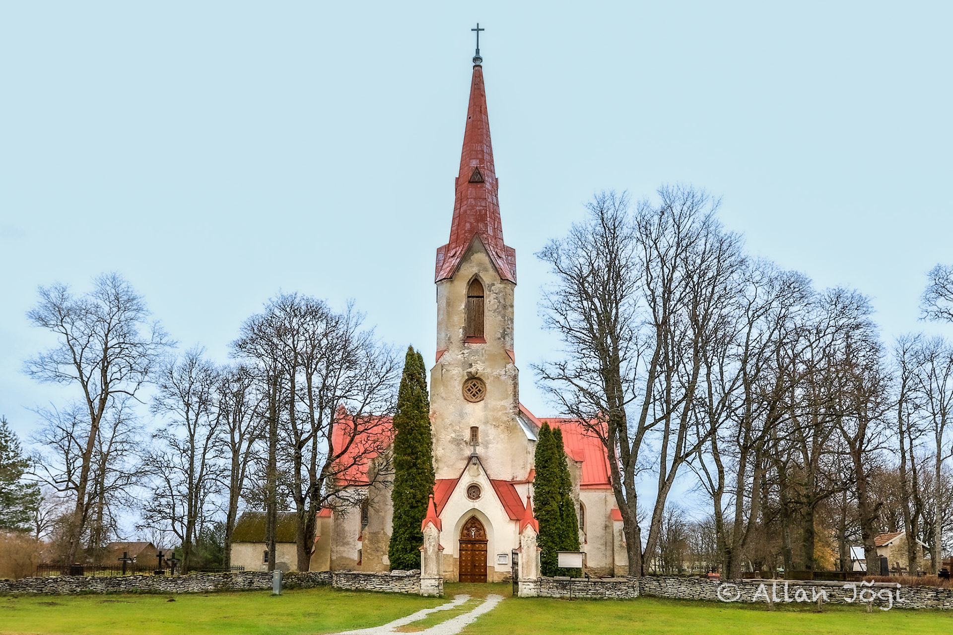 juuru kirik, sügis