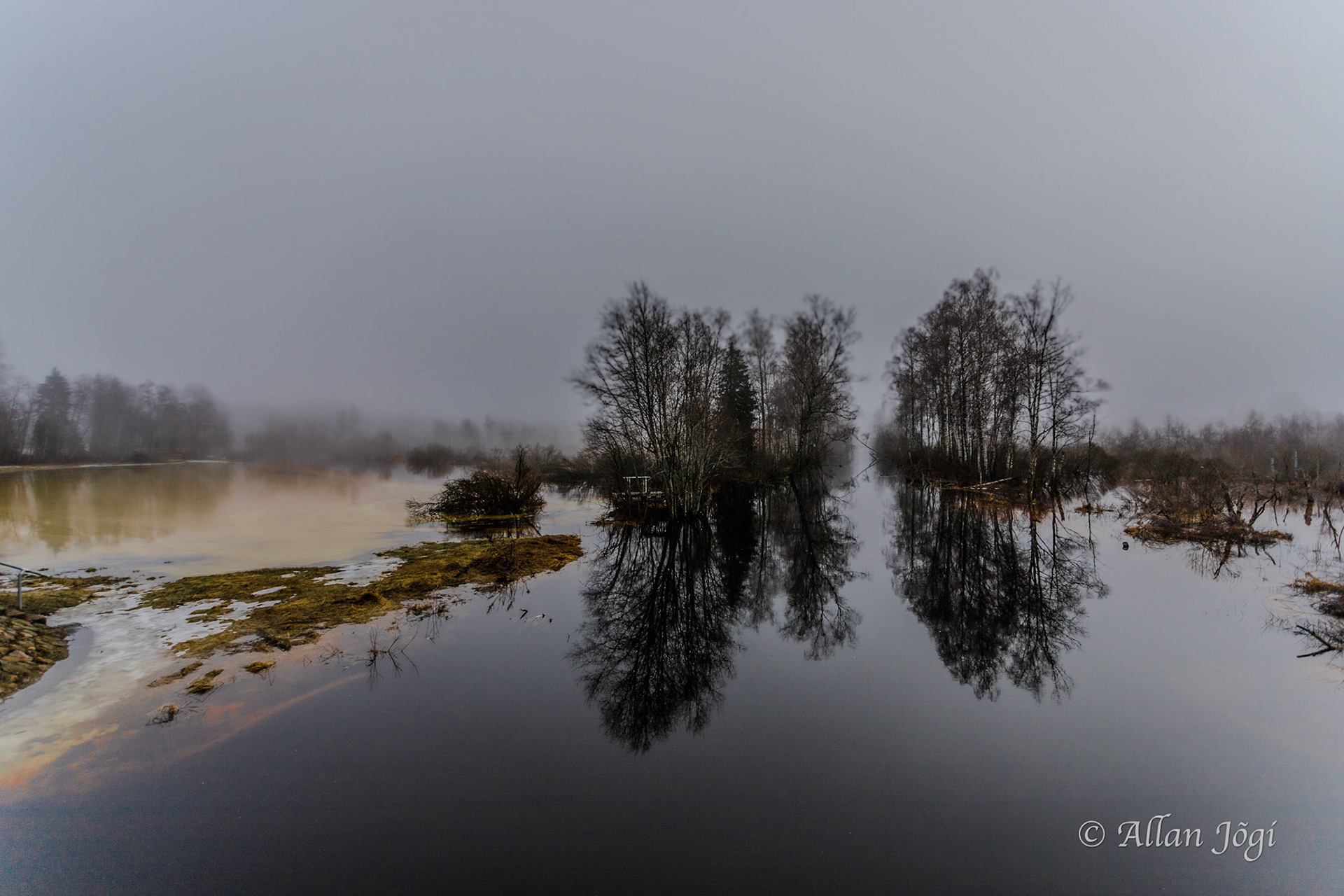Keila river in Maidla, Rapla county