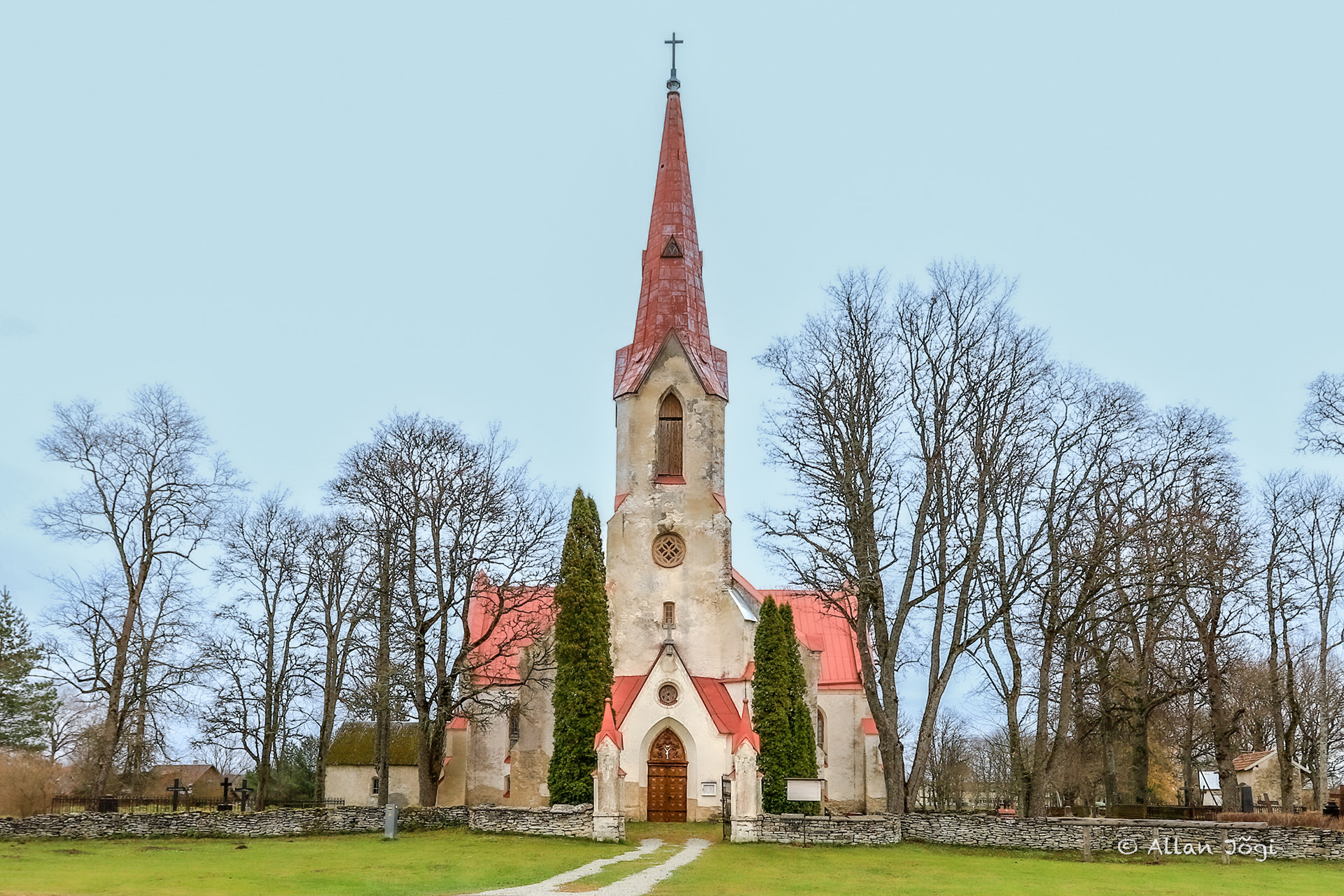 HDR photography of Estonian architecture, Juuru Church / Juuru kirik