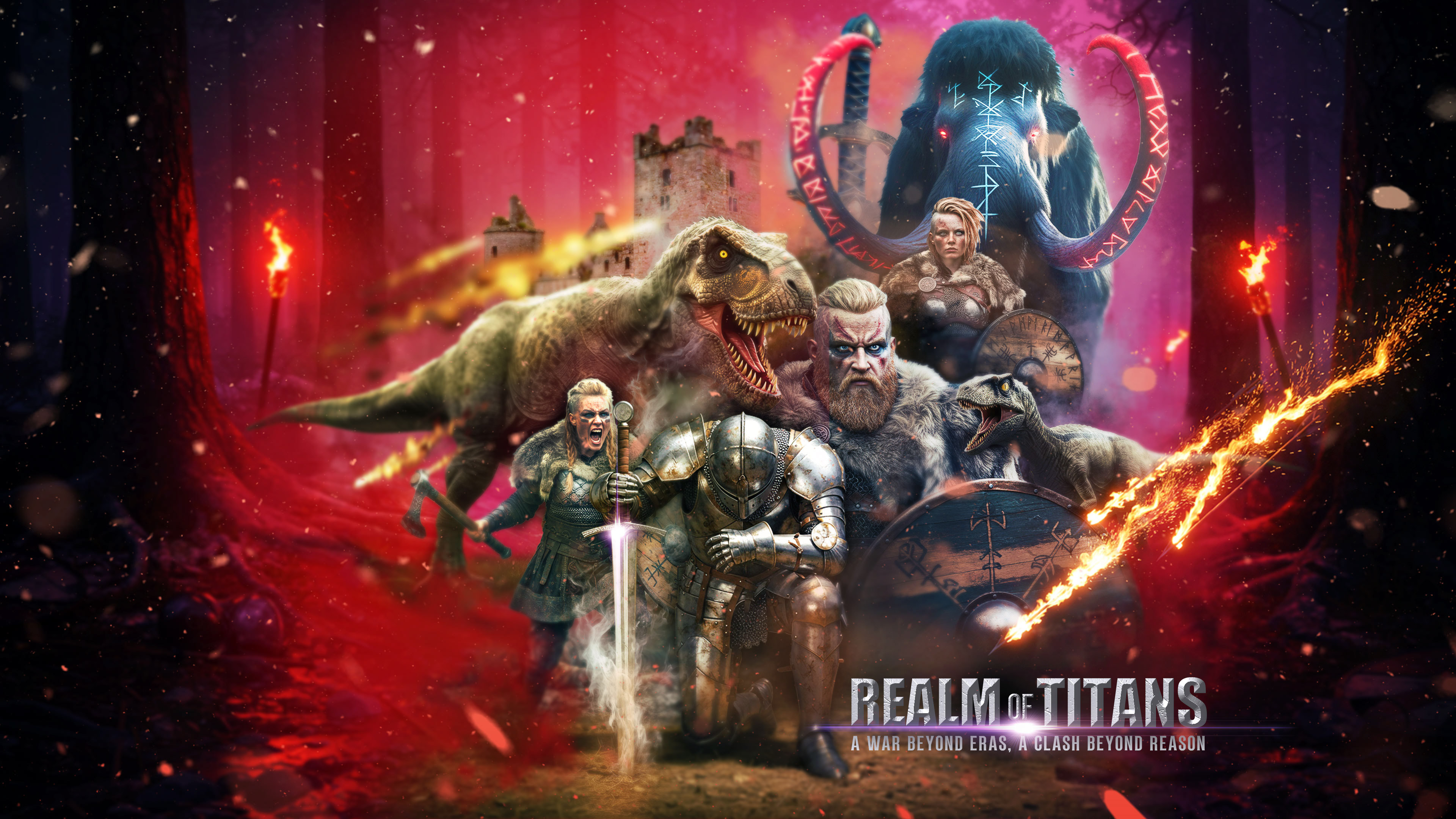 🔥⚔️ Realm of Titans 🛡️🦖