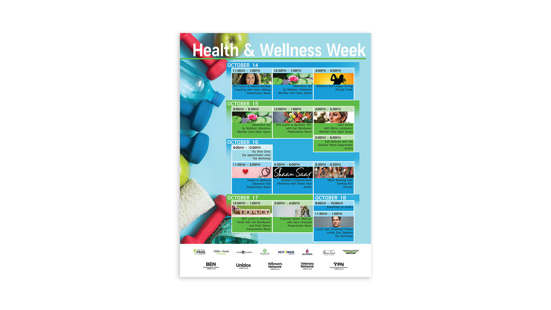Wellness Week Poster