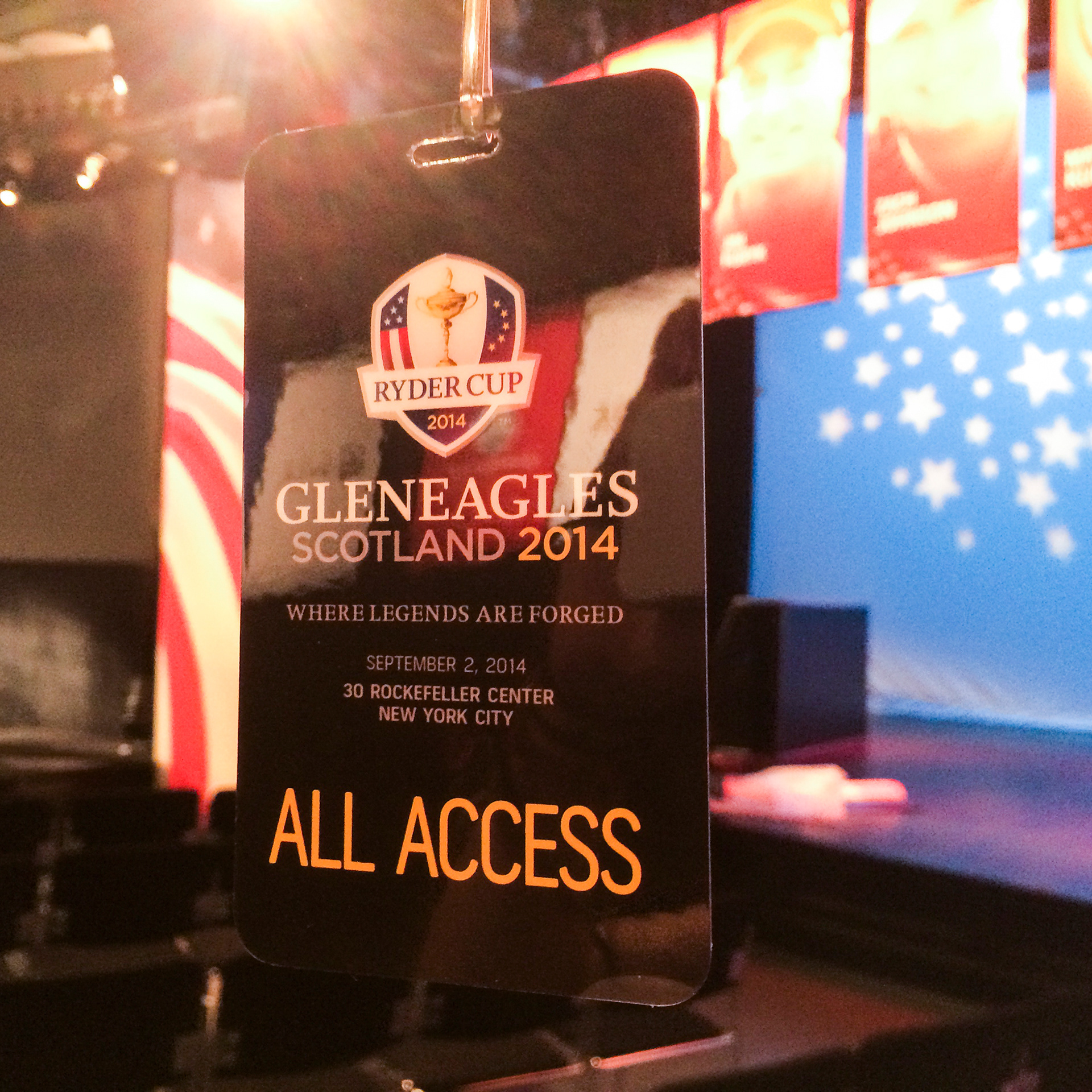 Example of one of the credentials.