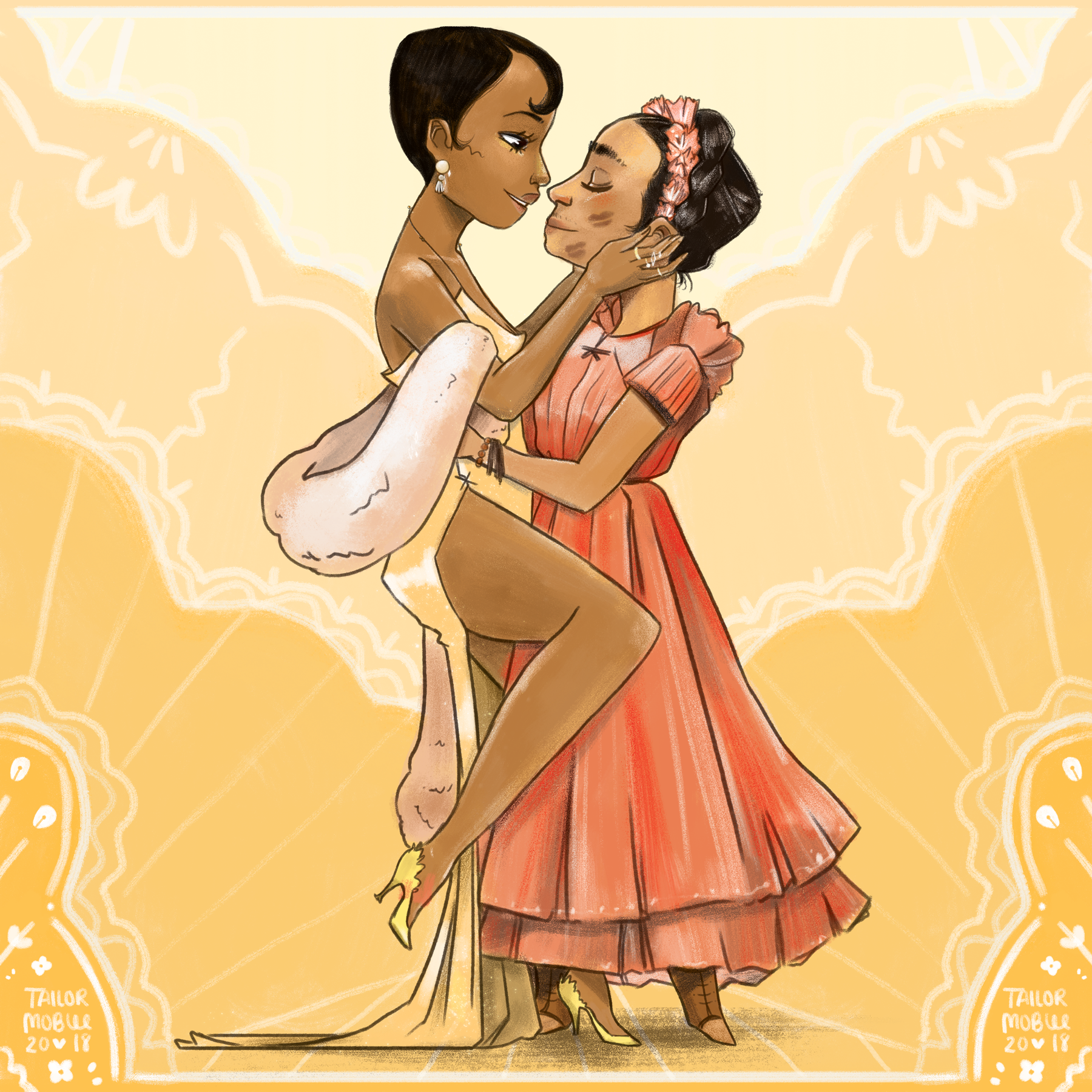 Josephine Baker & Frida Kahlo