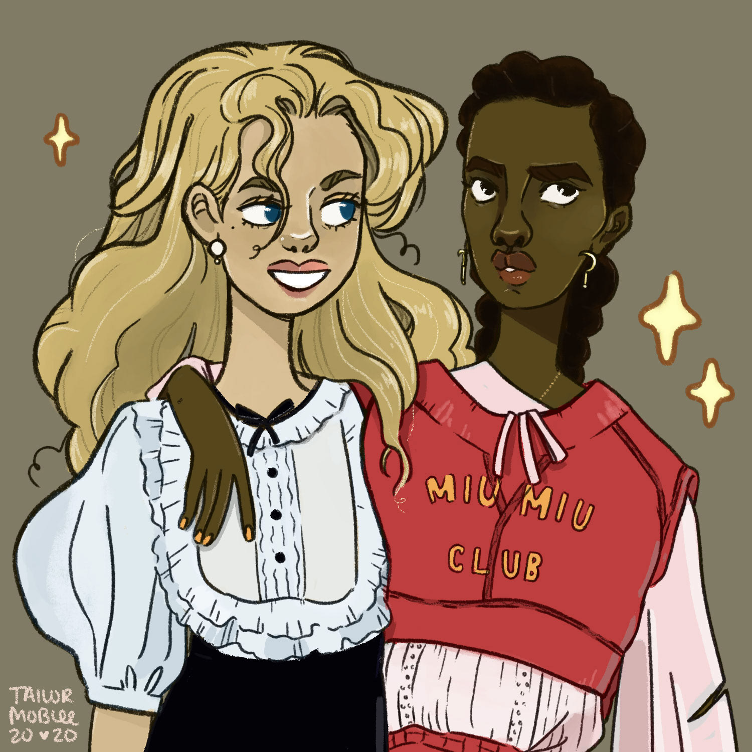 Kate and Jane from Dreadnation