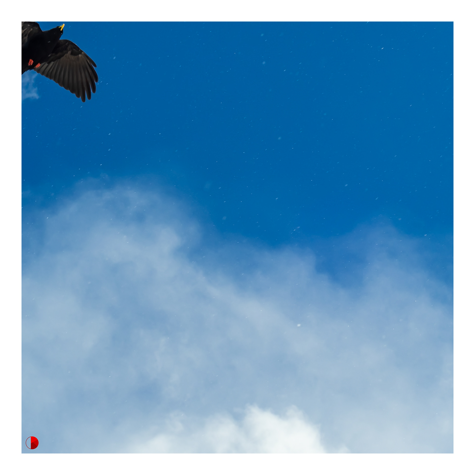 Sky over the Bernese Alps, Switzerland