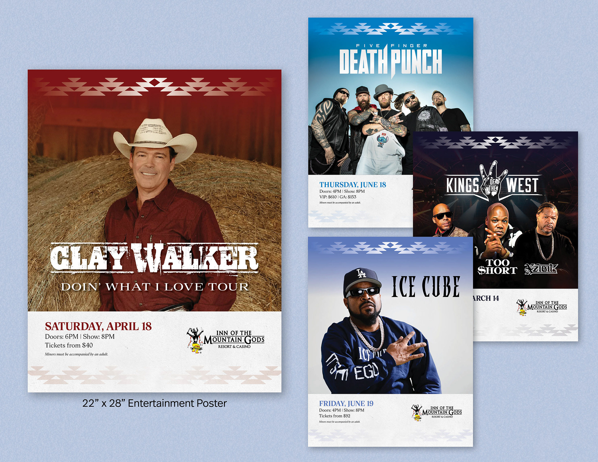 Inn of the Mountain Gods Entertainment Posters