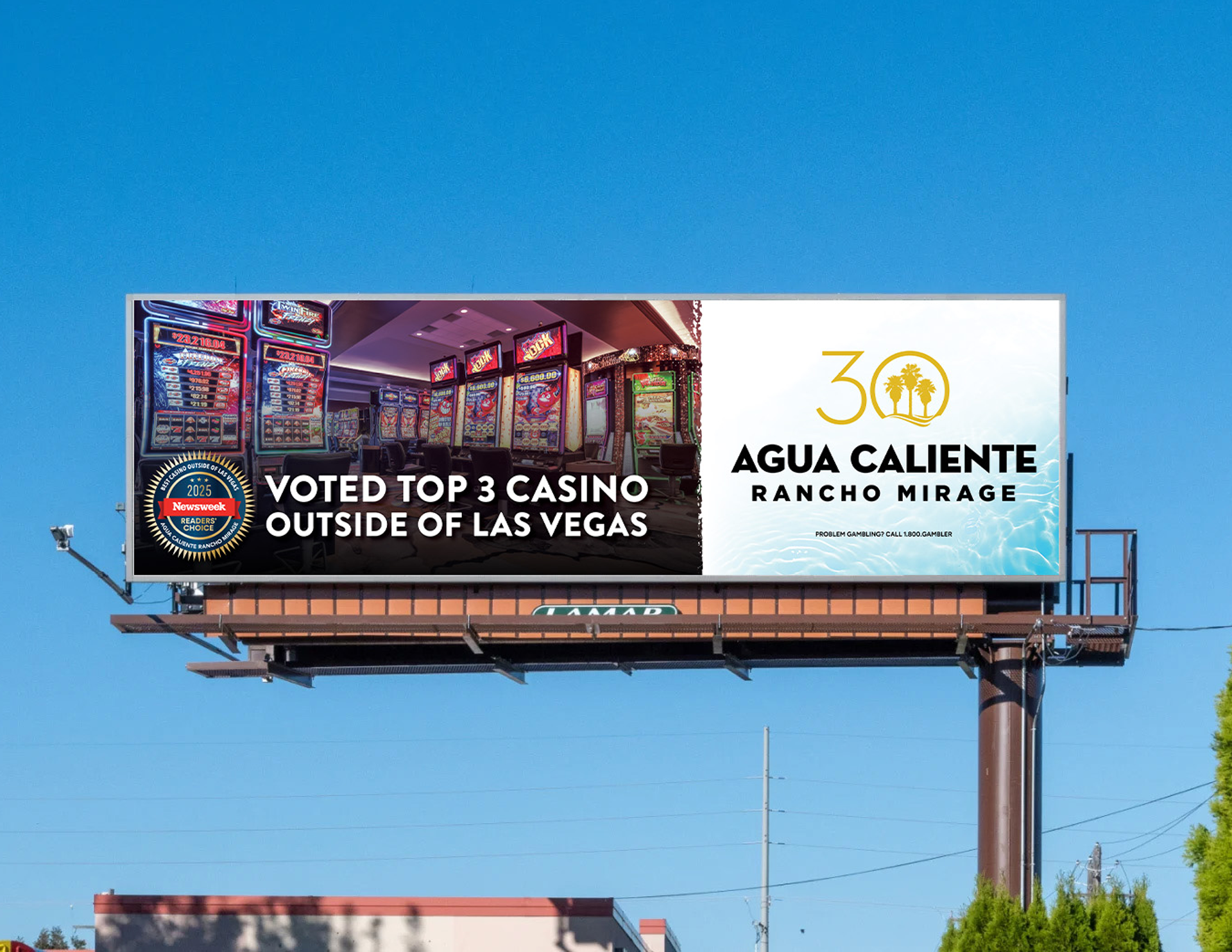 Outdoor Billboard for Newsweek Award