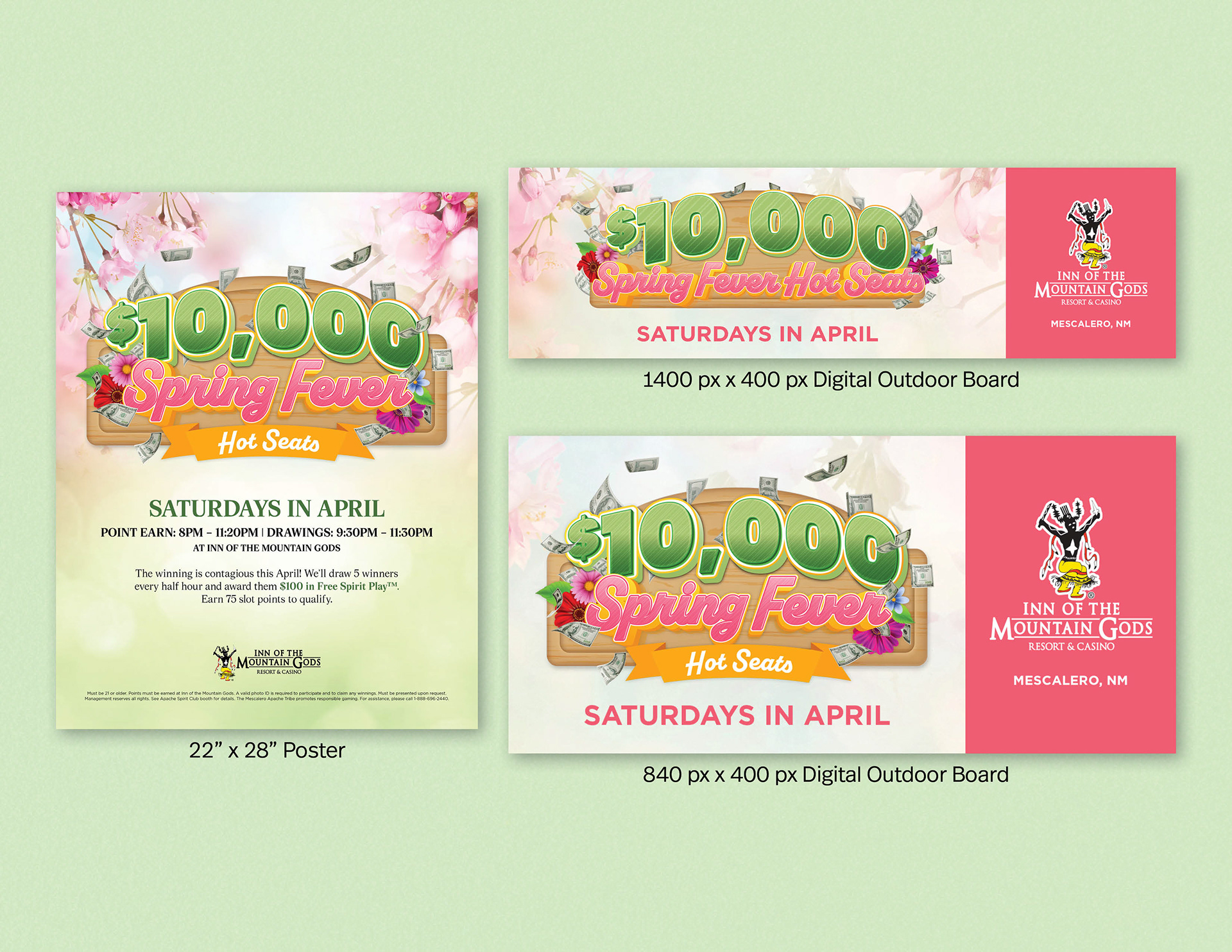 Inn of the Mountain Gods April 2026 Hot Seats Promotion