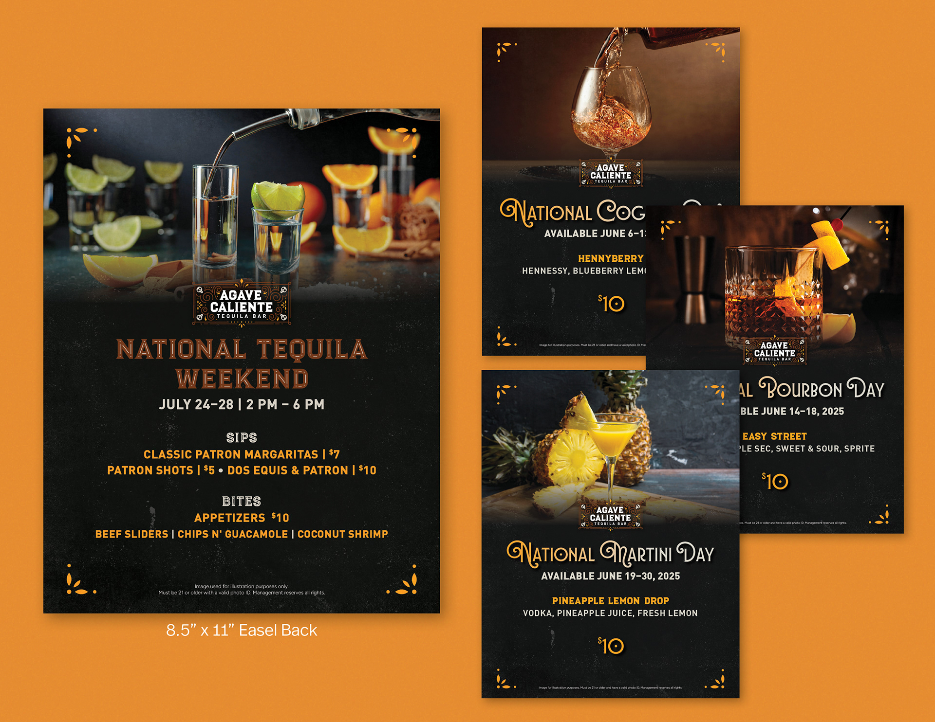 Food & Beverage Specials at Agave Caliente Tequila Bar