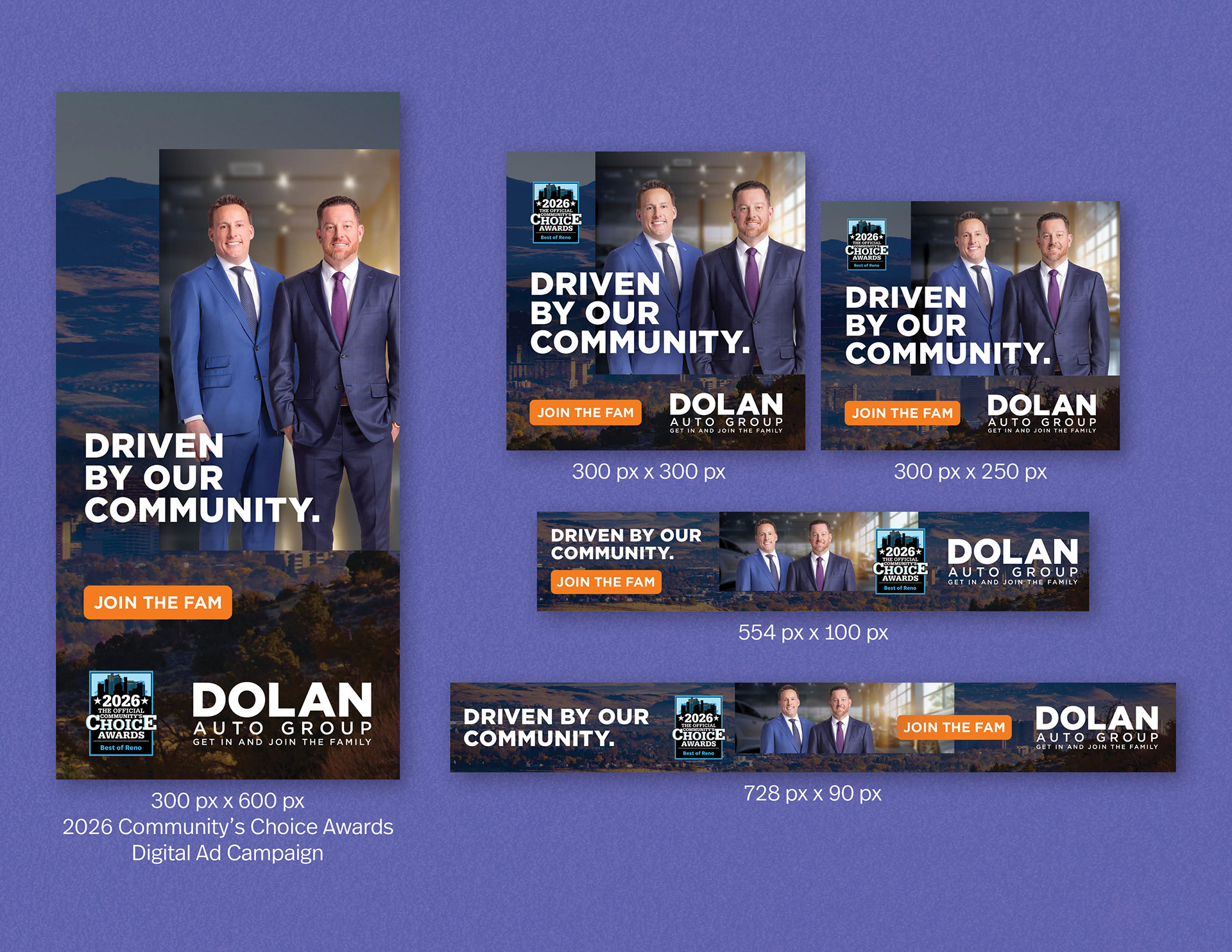 Dolan Auto Group 2026 Community's Choice Awards Campaign 