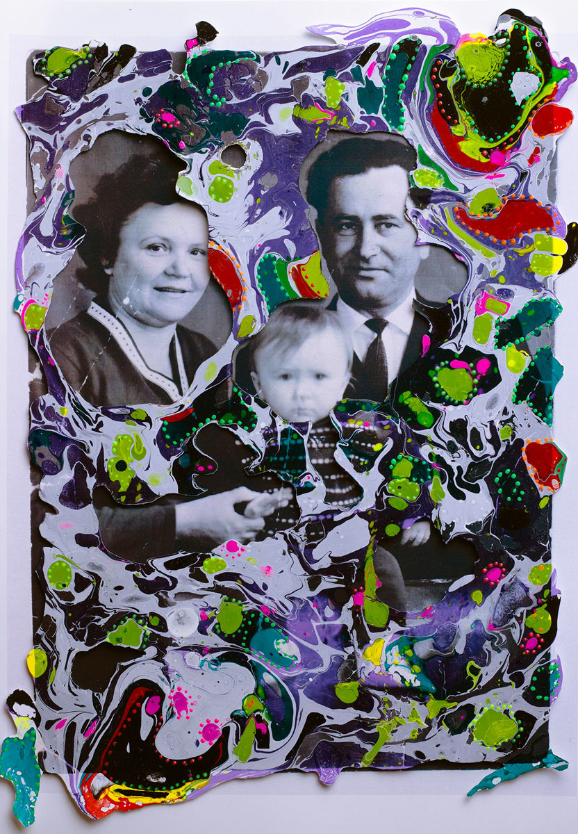My grandmother Liliya with grandfather Oleksii, 2023