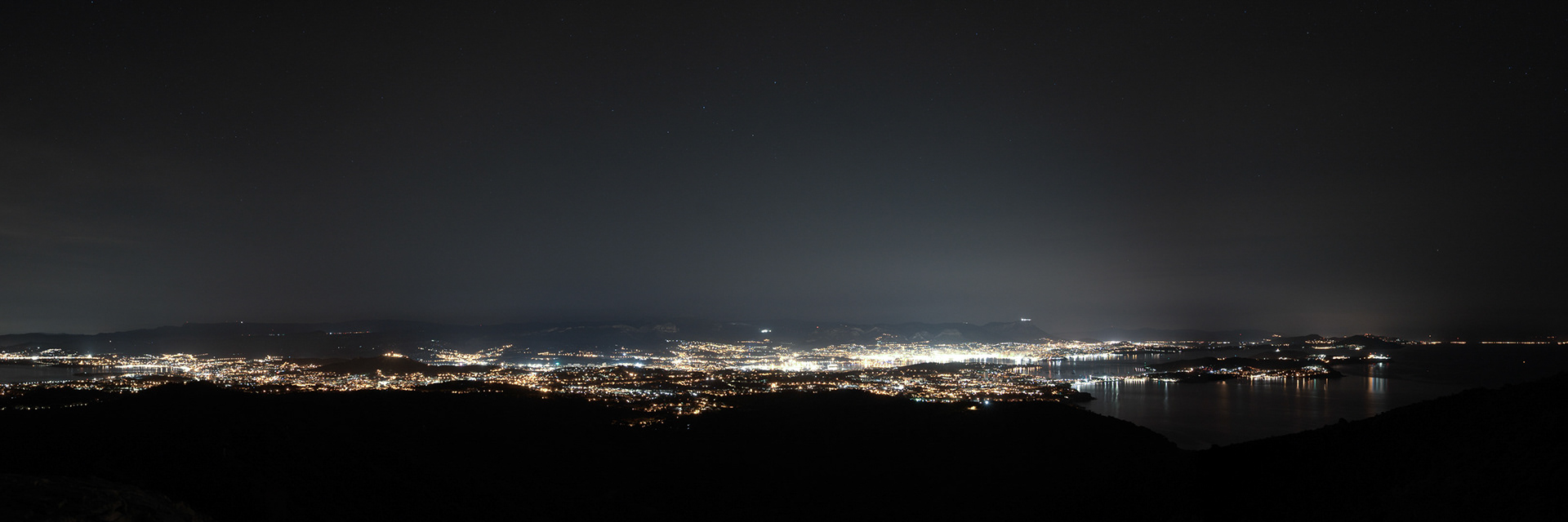 Panorama de Sanary à Hyères