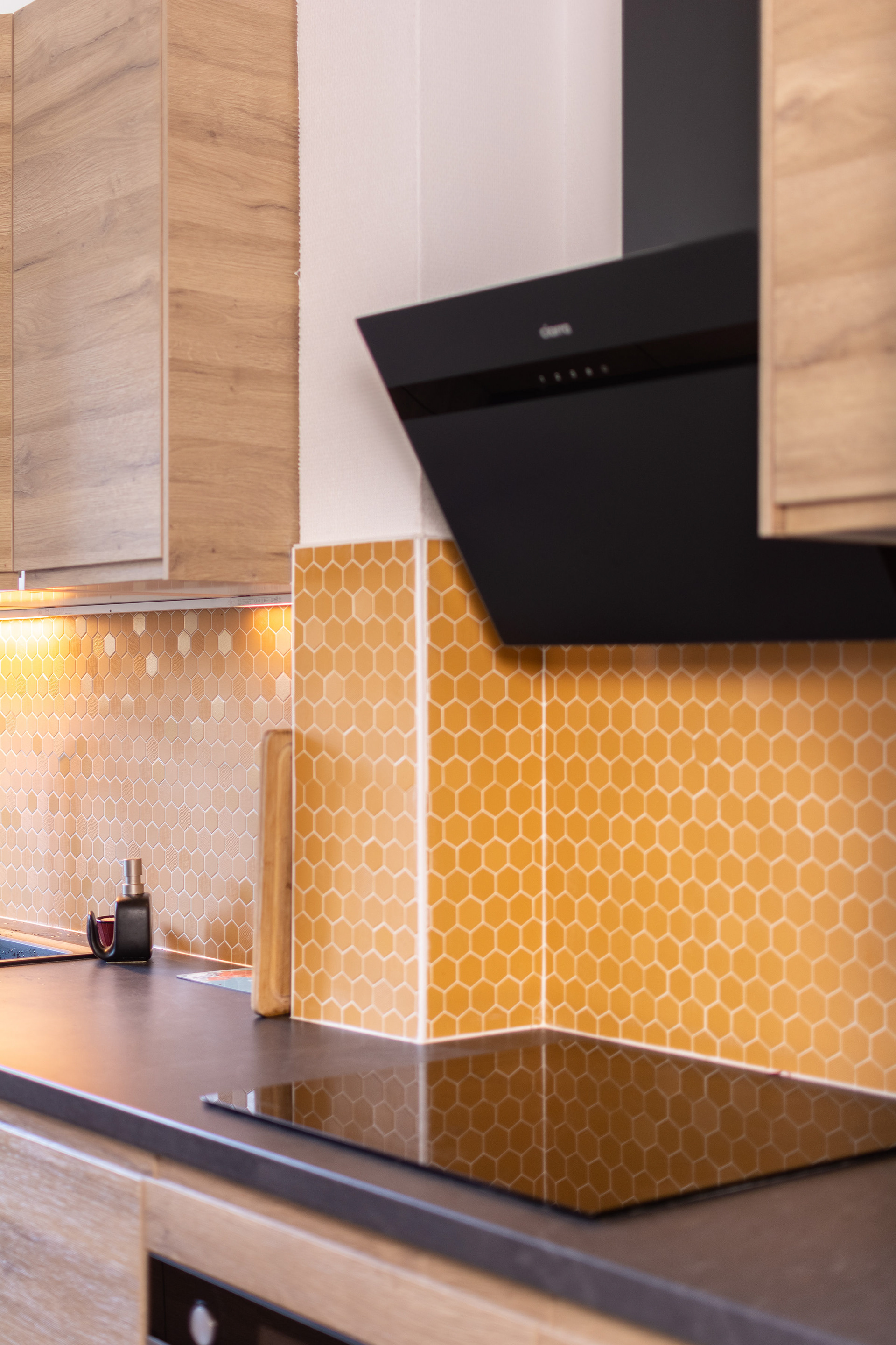 Espace cuisson après