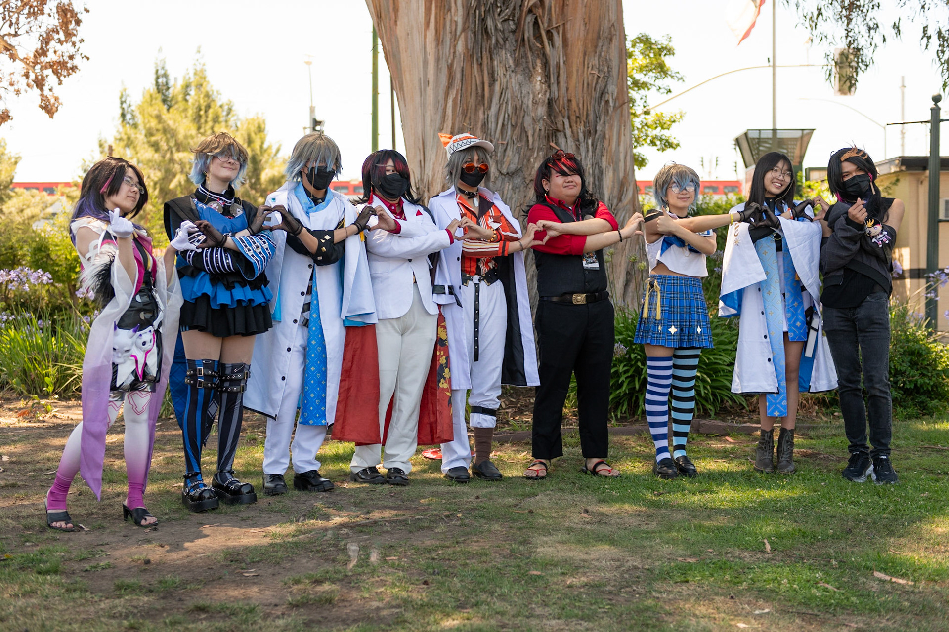 VTubers cosplayers at Anime Impulse