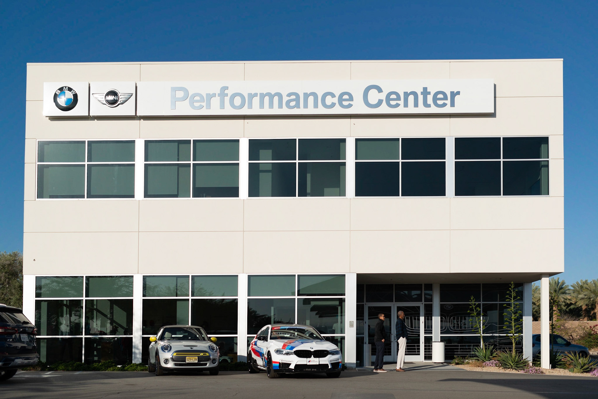 BMW Peformance Center building