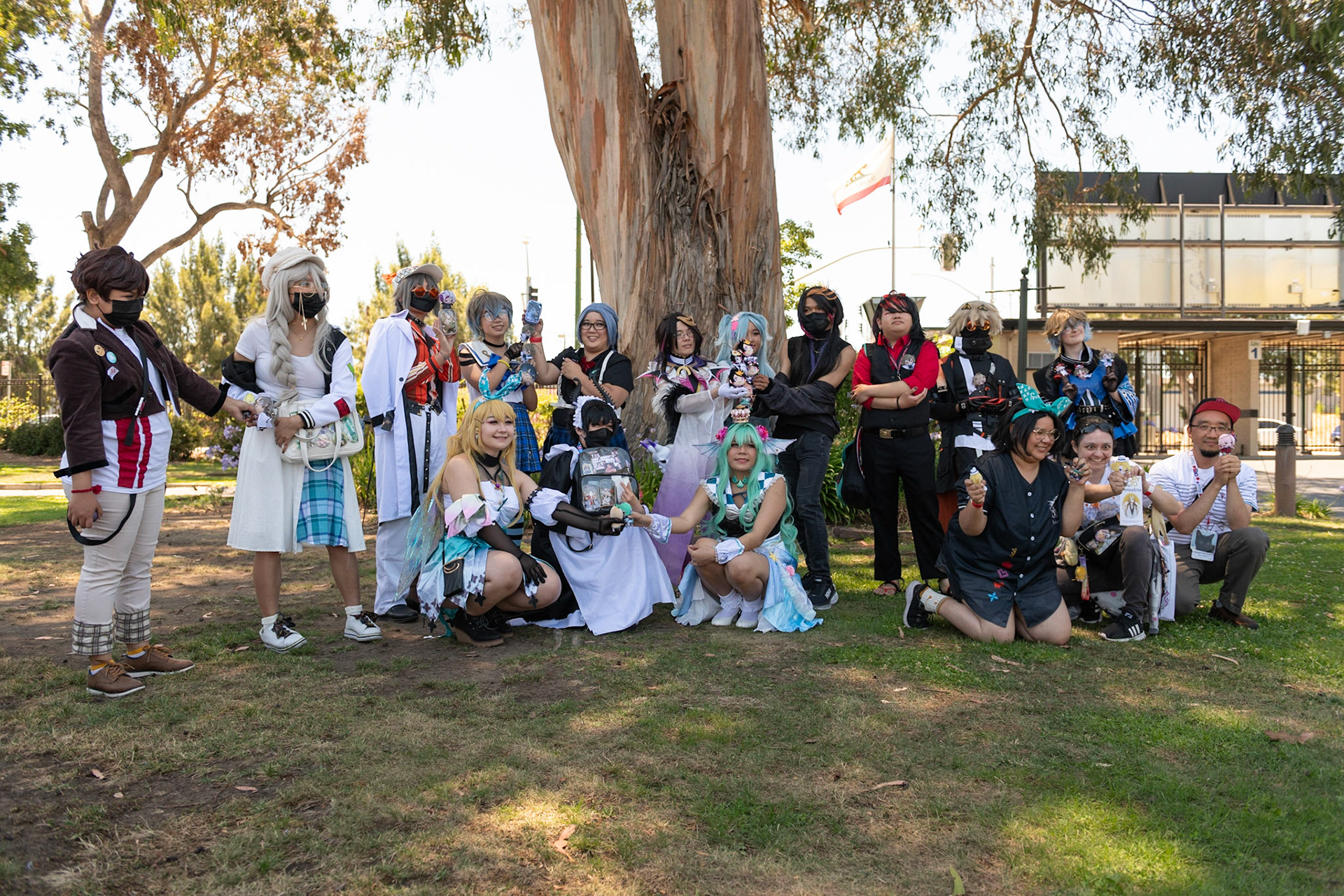VTubers cosplayers at Anime Impulse