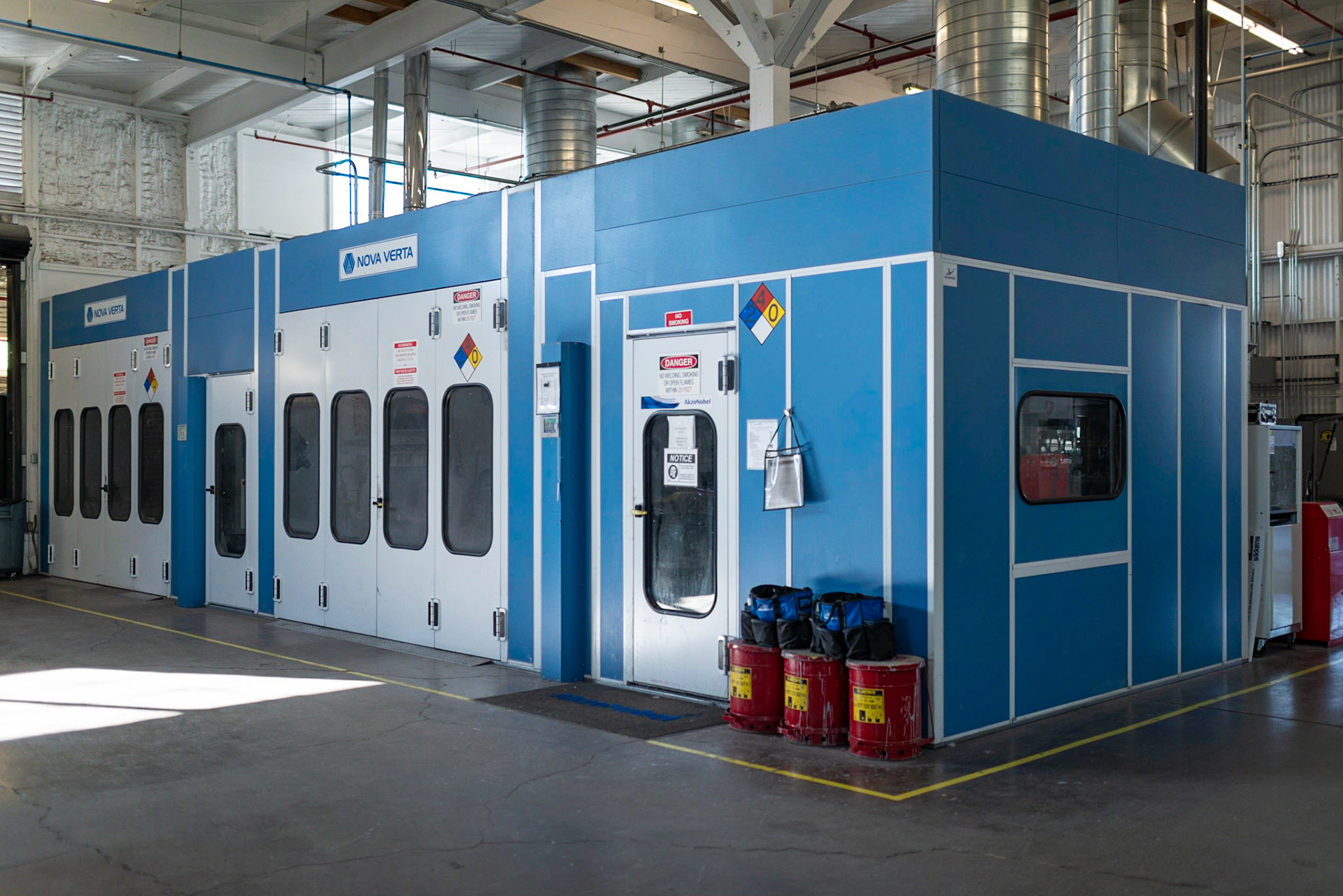 GMCC paint booth