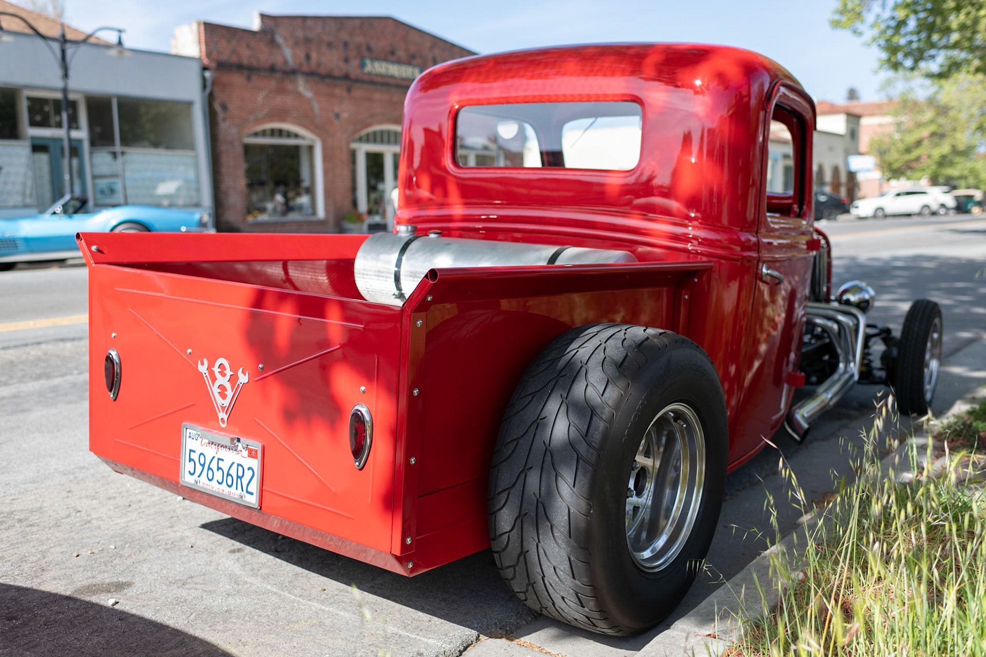 1937 Ford pickup hot rod