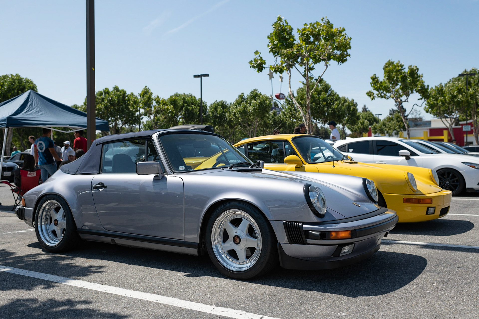 Porsche 930 and RUF Yellowbird