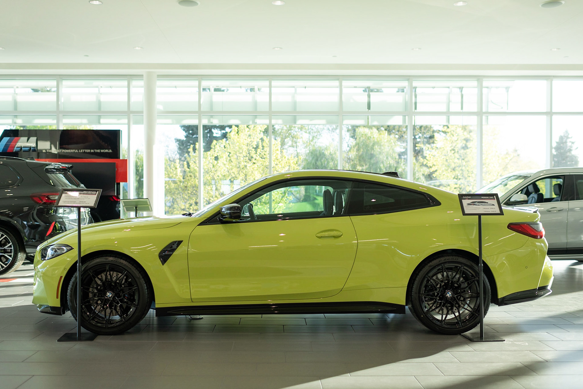 BMW G82 M4 Competition in Sao Paolo Yellow