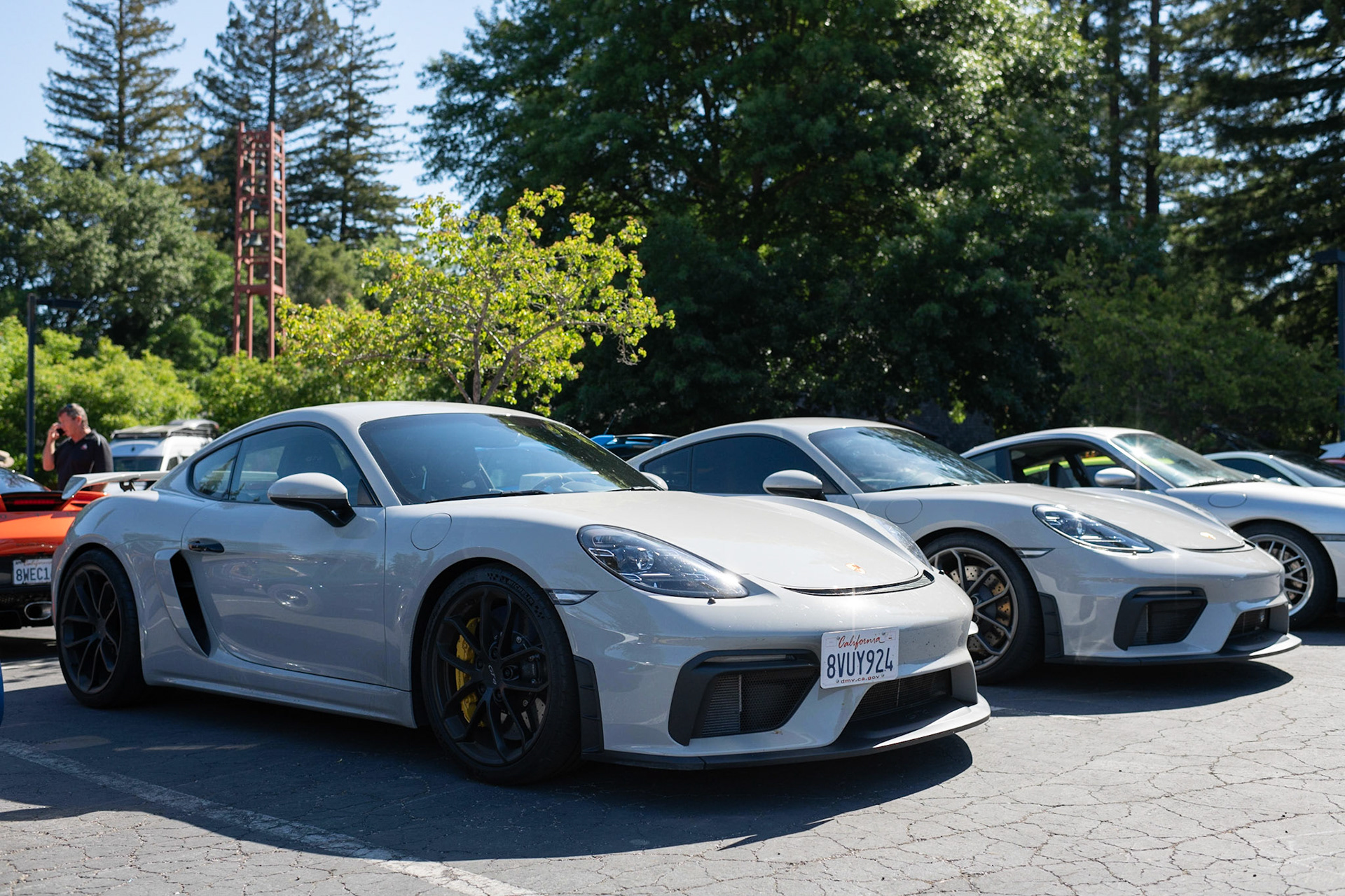 Porsche Cayman GT4 pair