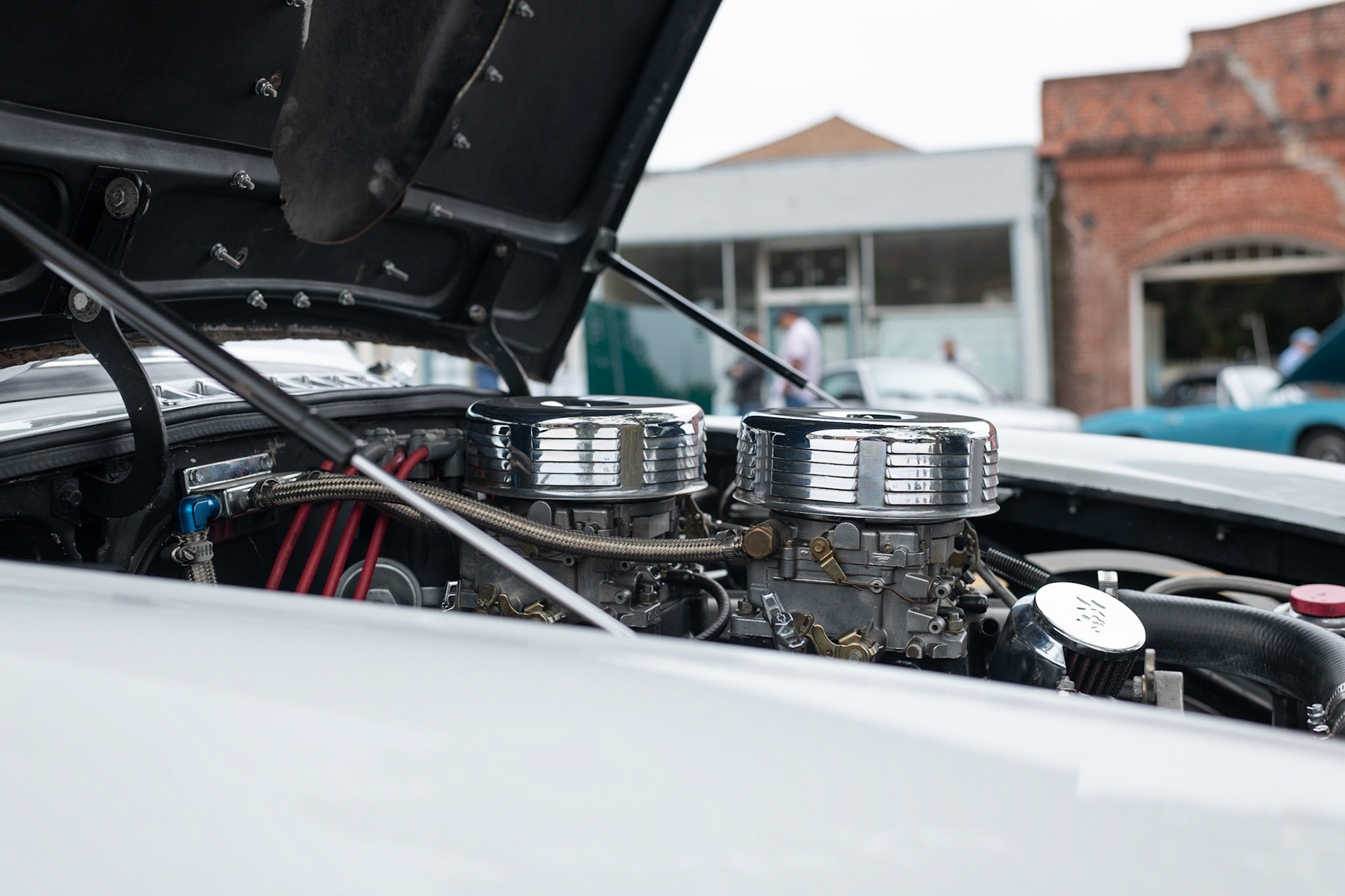 Corvette engine-swapped MGB