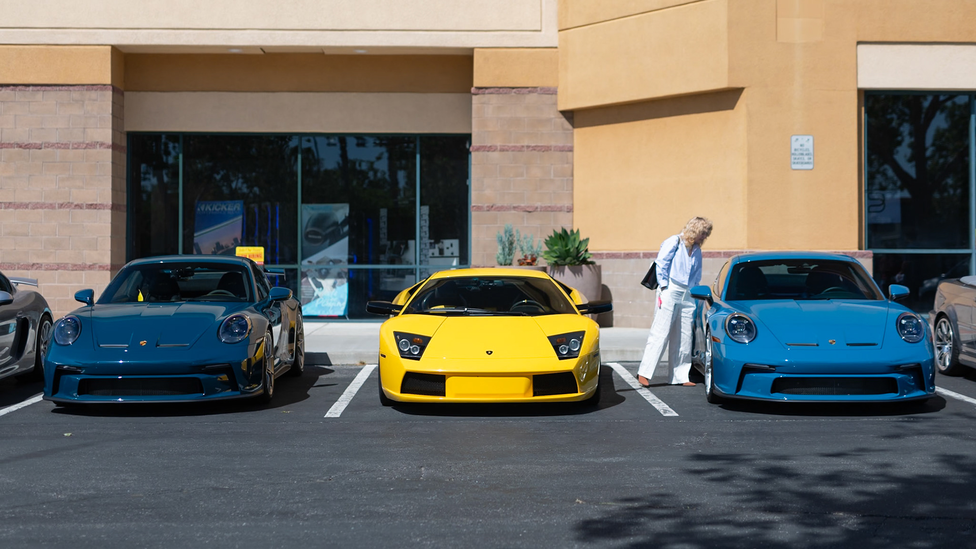 Porsche GT3, Lamborghini Murciélago, Porsche GT3 Touring