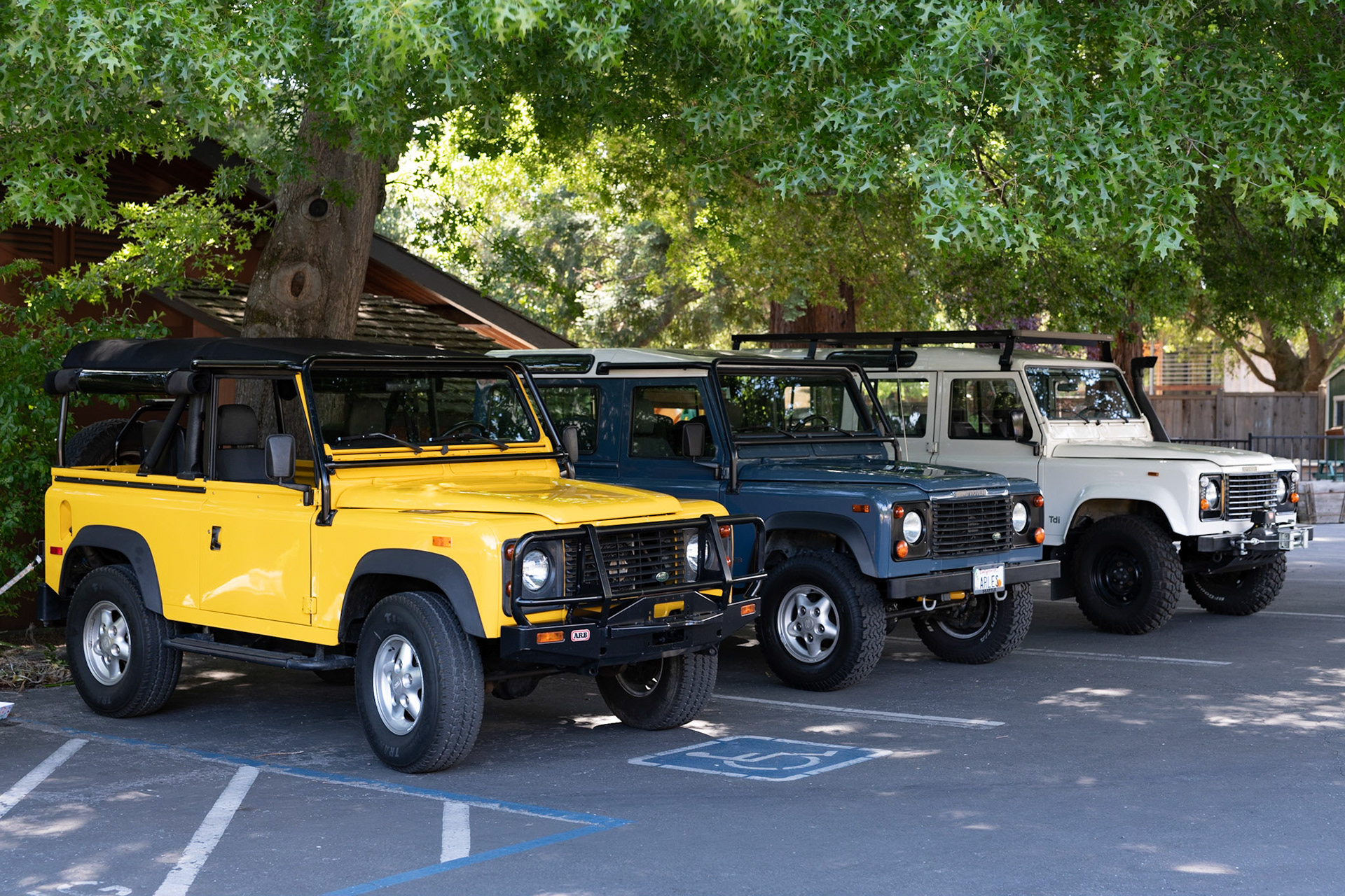 Land Rovers