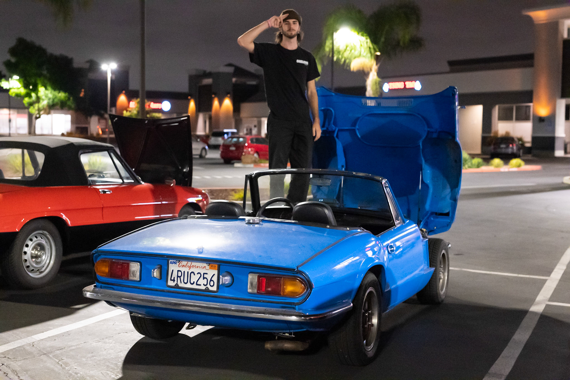Triumph Spitfire with rotary engine swap @corvettecase