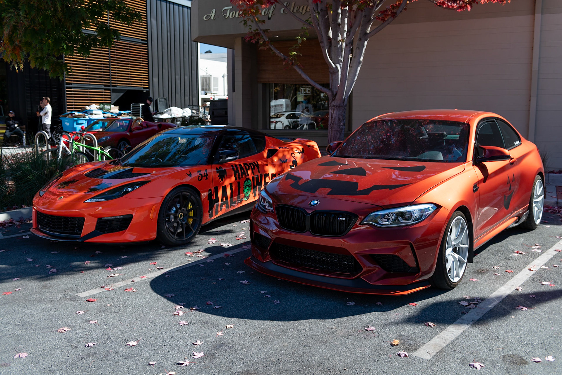 BMW M2 @farkle_tech, Lotus Evora GT