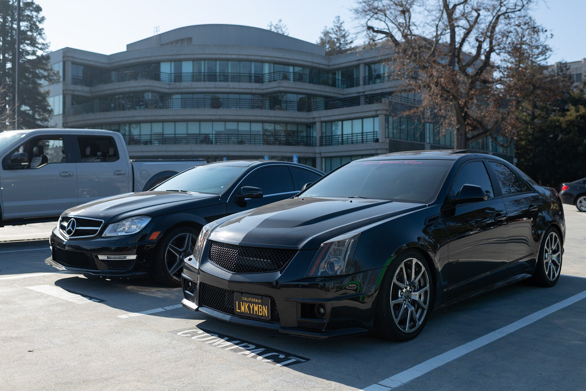 Cadillac CTS-V and Mercedes-Benz C63
