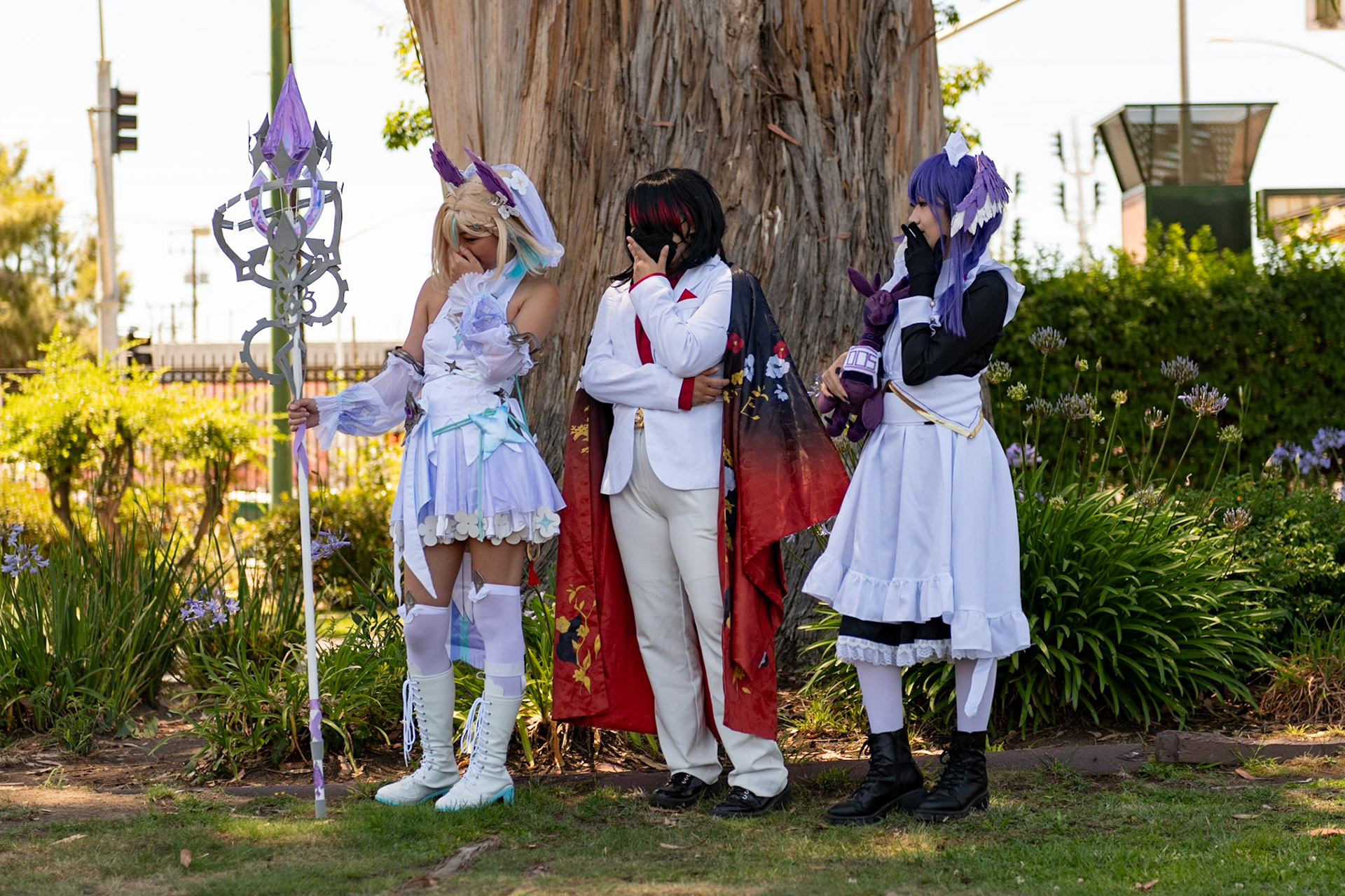 VTubers cosplayers at Anime Impulse