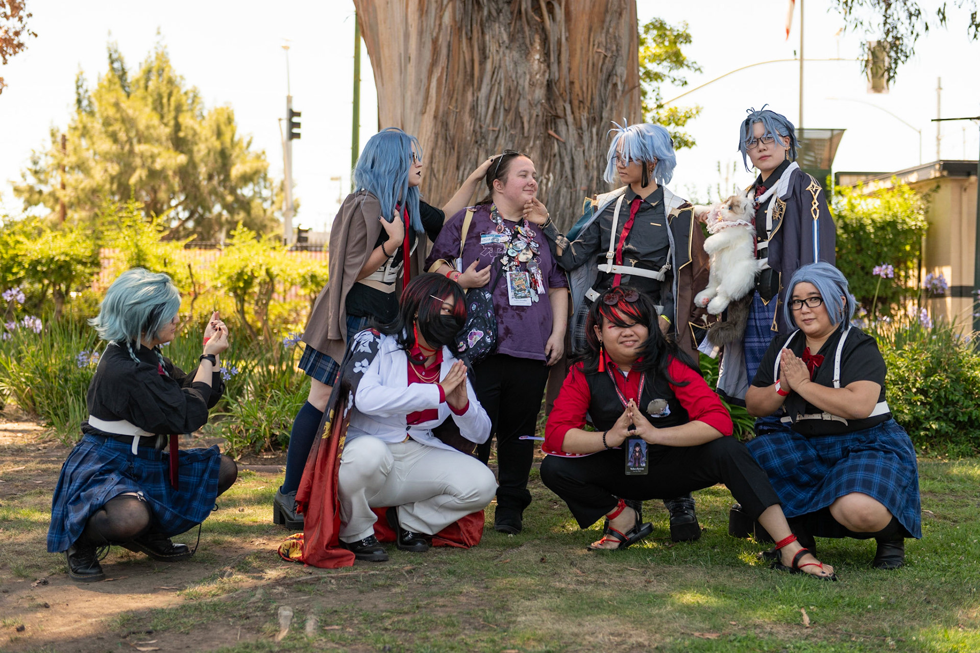 VTubers cosplayers at Anime Impulse