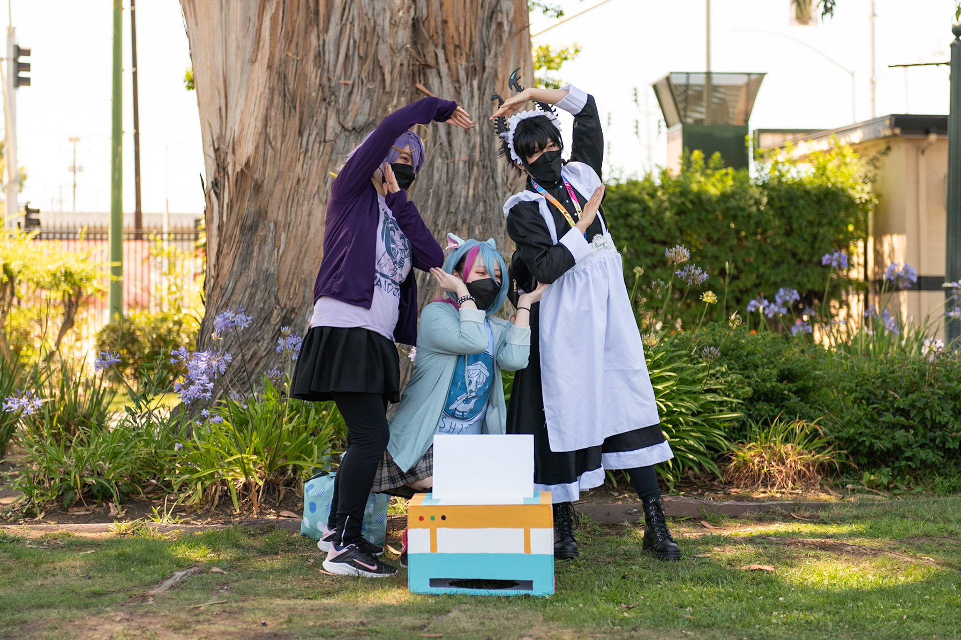 VTubers cosplayers at Anime Impulse