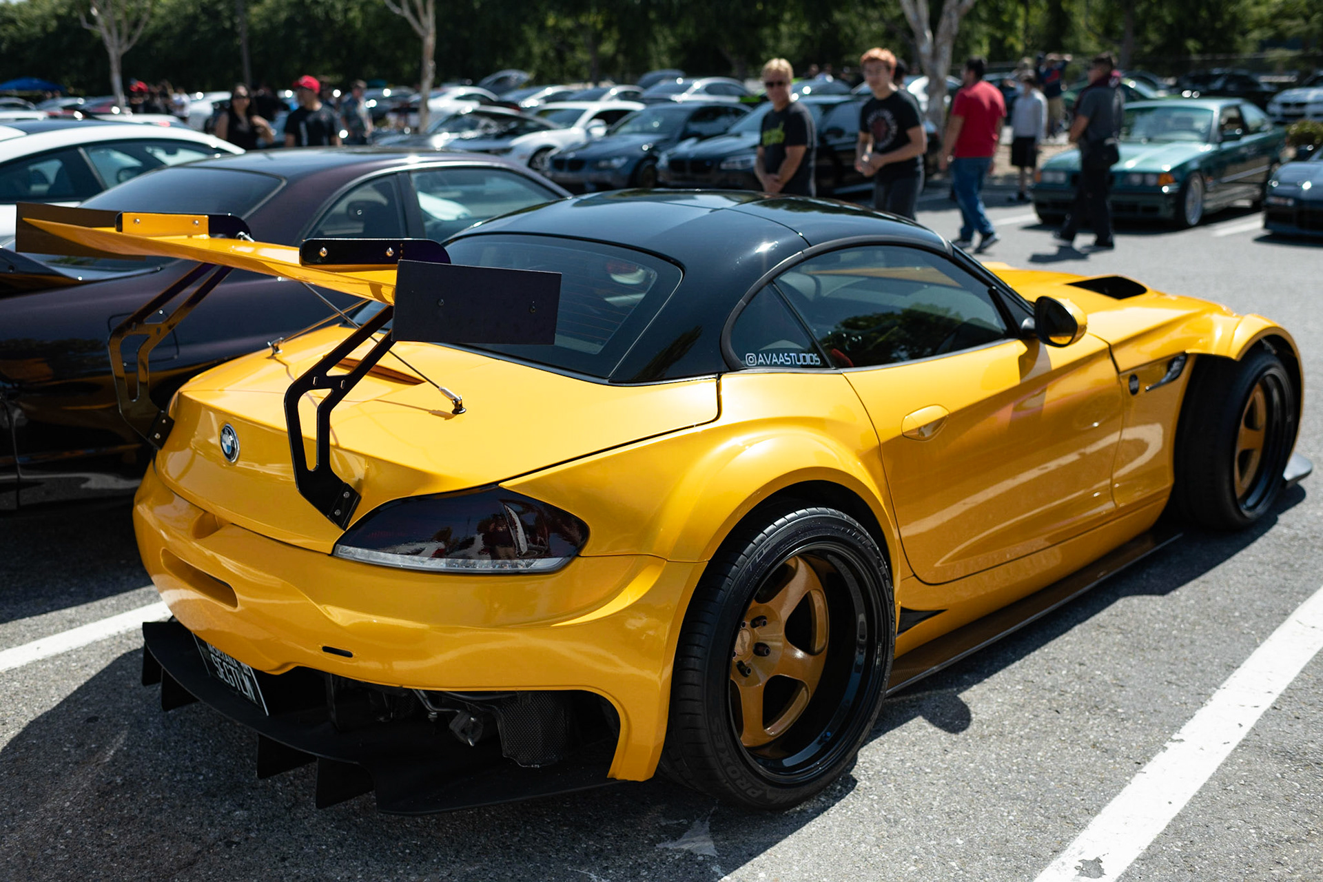 BMW Z4 with bodykit @avaastudios