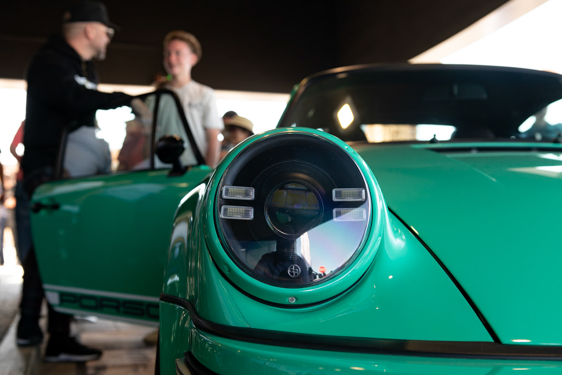 Porsche 911 in Jade Green