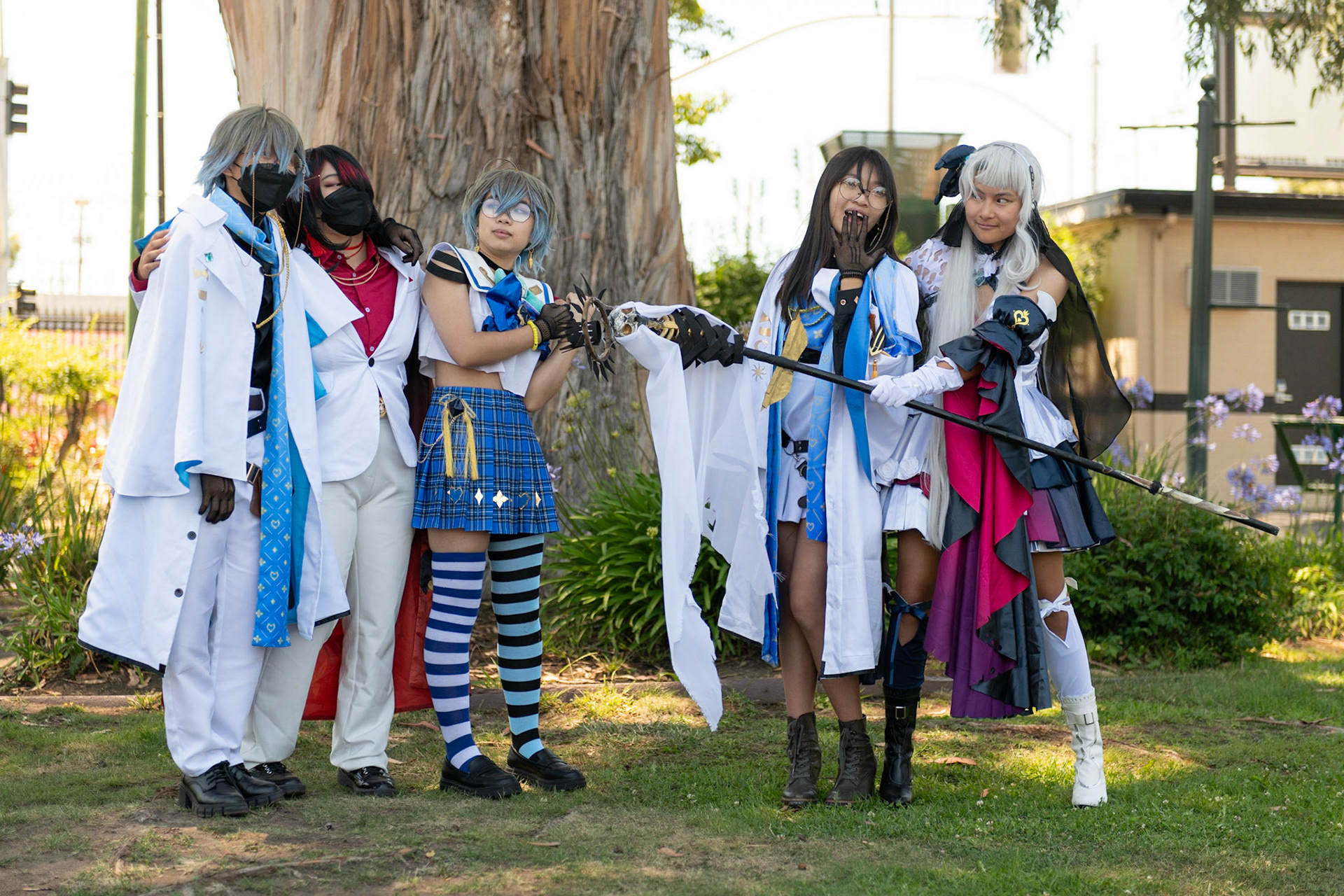 VTubers cosplayers at Anime Impulse