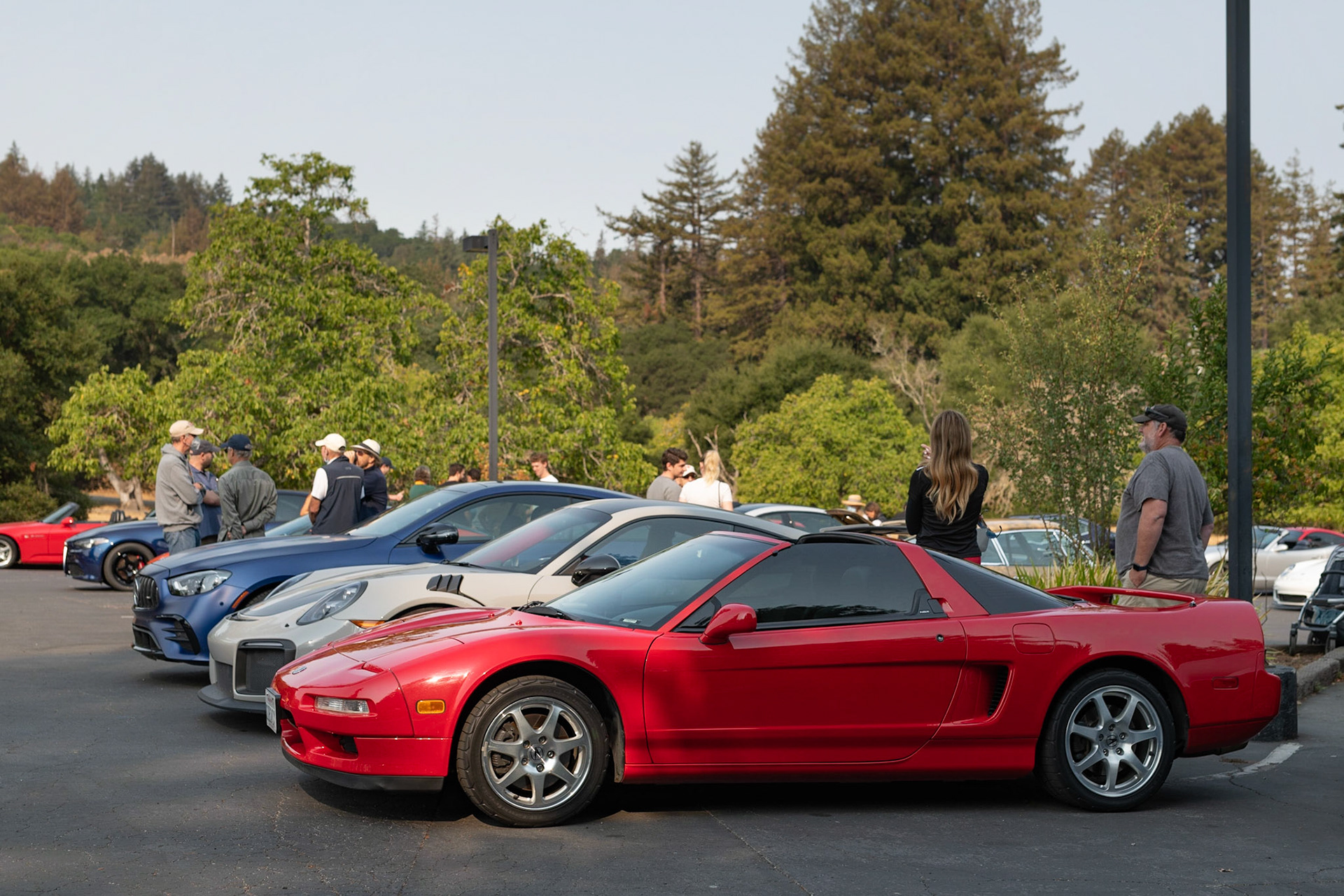 Acura NSX, Porsche GT2 RS, Mercedes-Benz AMG E53