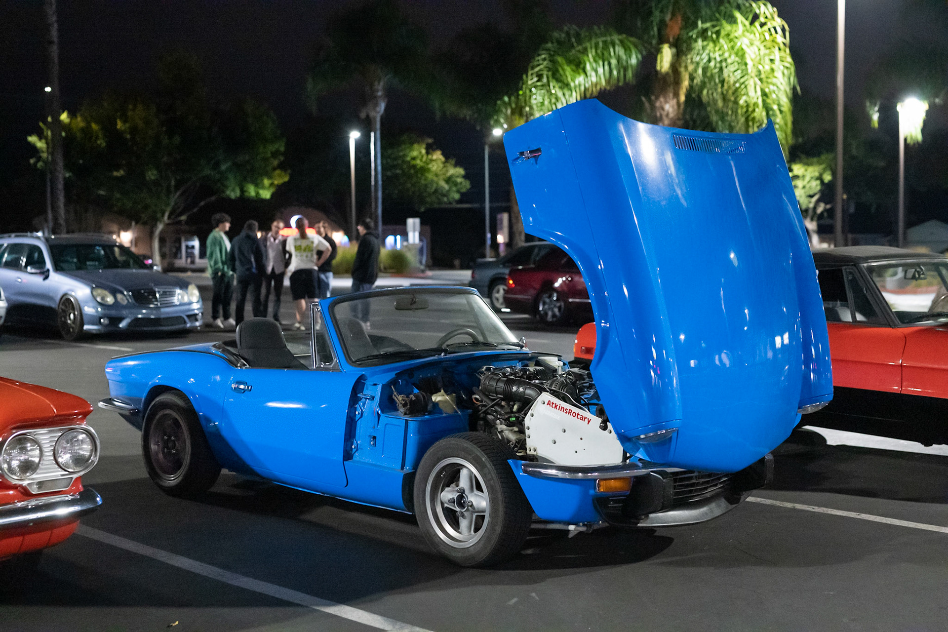 Triumph Spitfire with rotary engine swap @corvettecase
