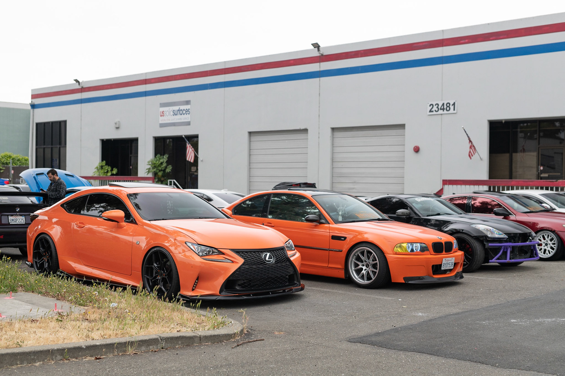 Lexus RC Coupe, BMW M3, Nissan 350Z