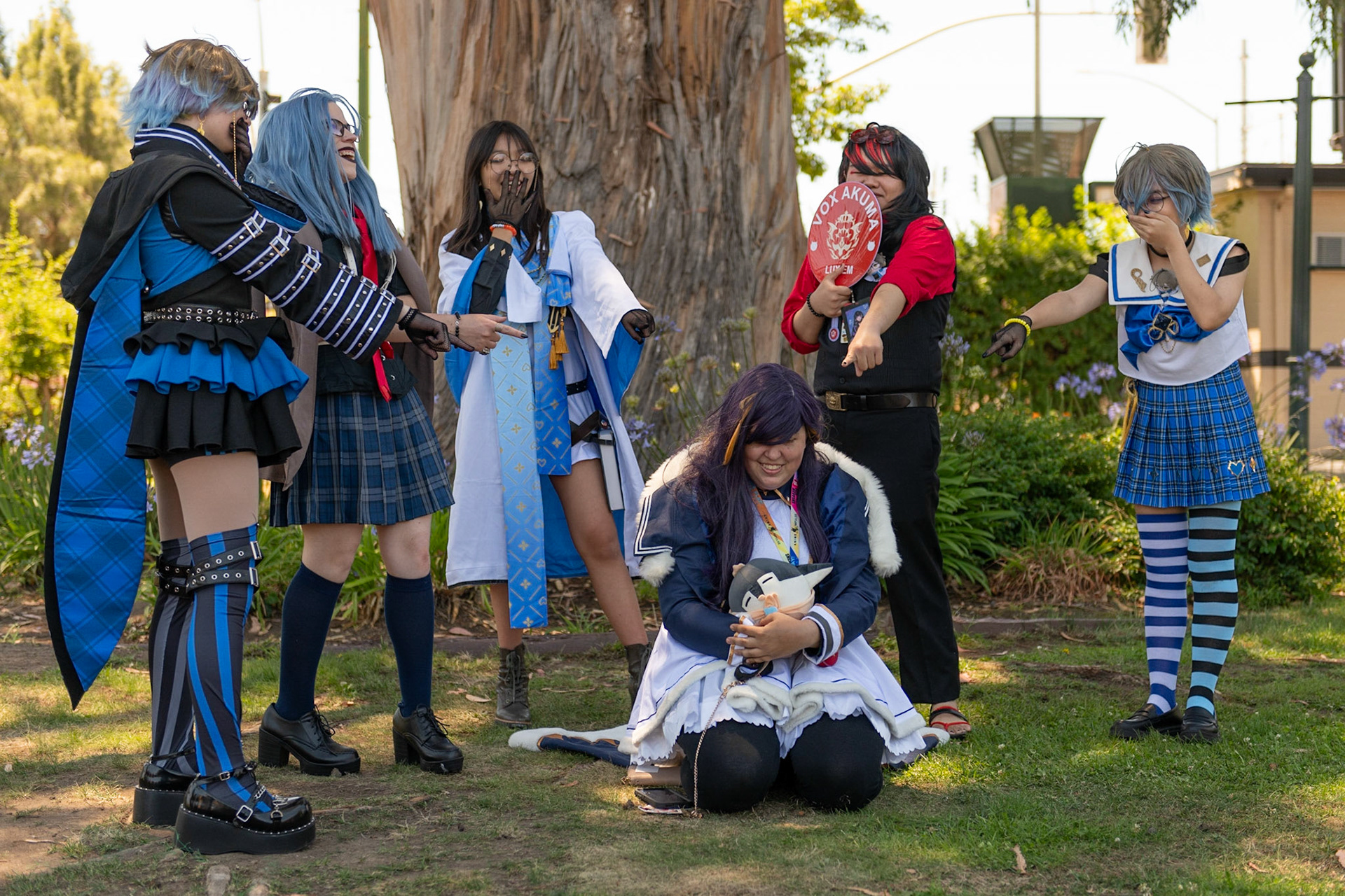VTubers cosplayers at Anime Impulse