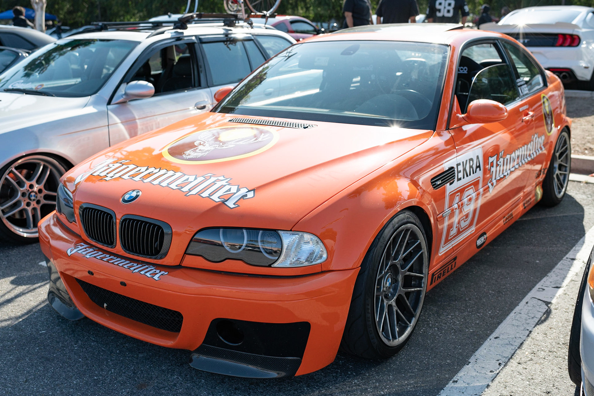 BMW E46 M3 in Jägermeister livery