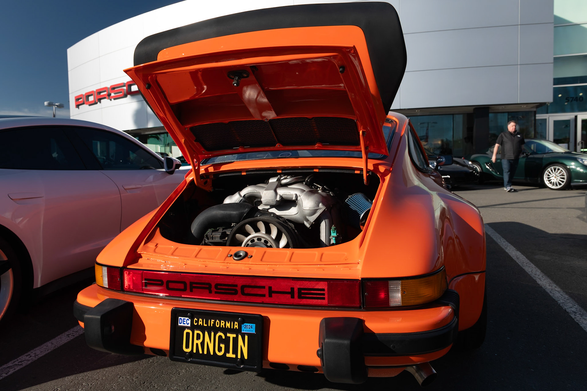 Andrew’s Porsche 930 with Porsche 964 engine.