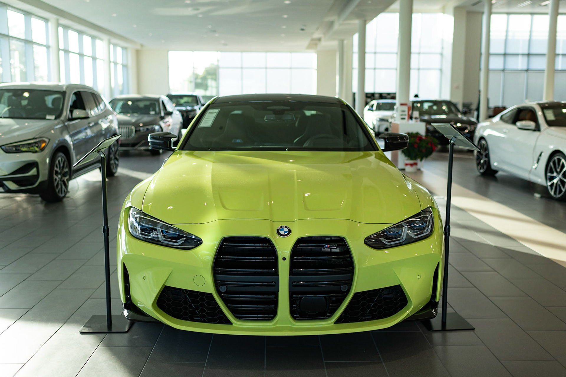 BMW G82 M4 Competition in Sao Paolo Yellow
