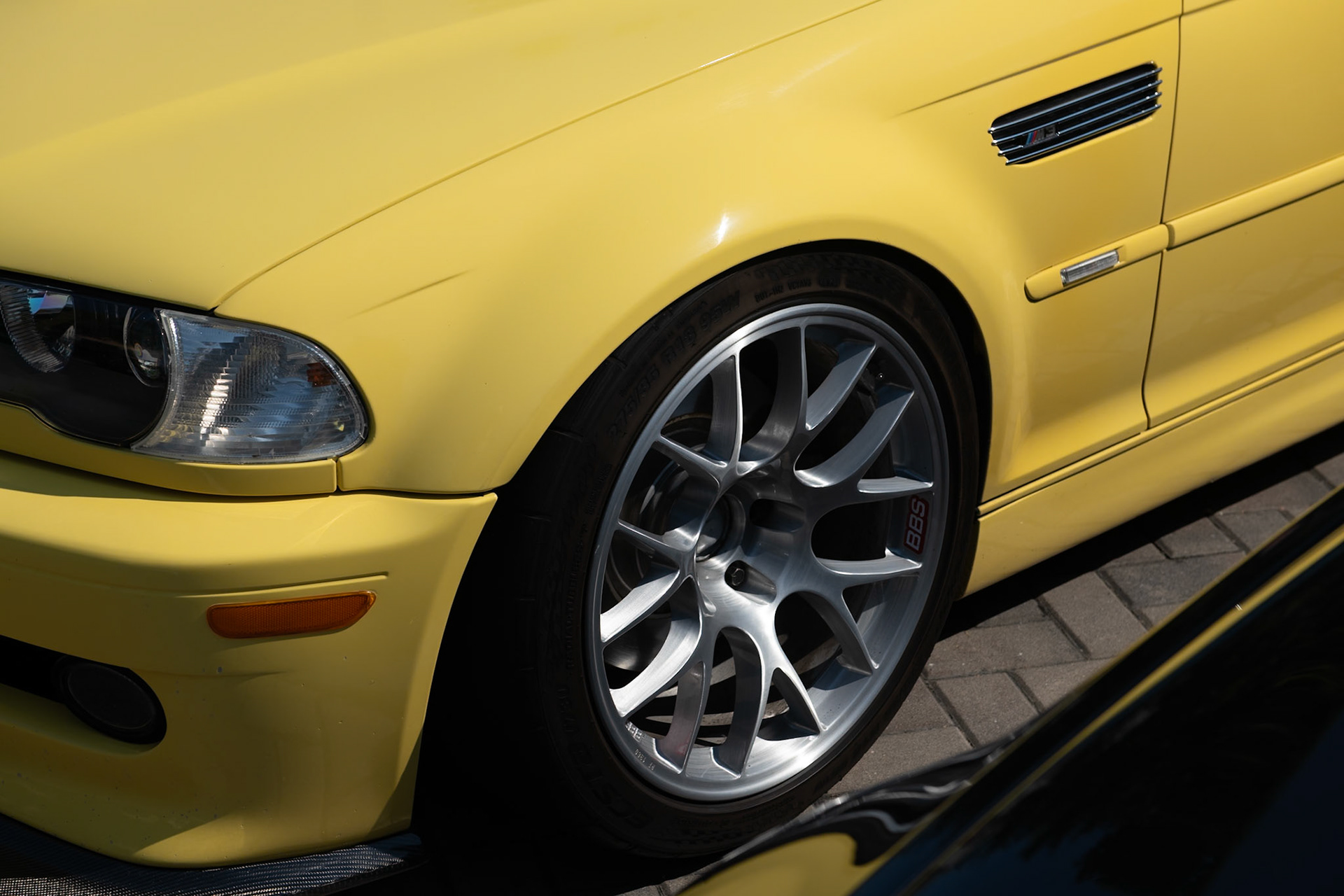 BMW E46 M3 in Dakar Yellow