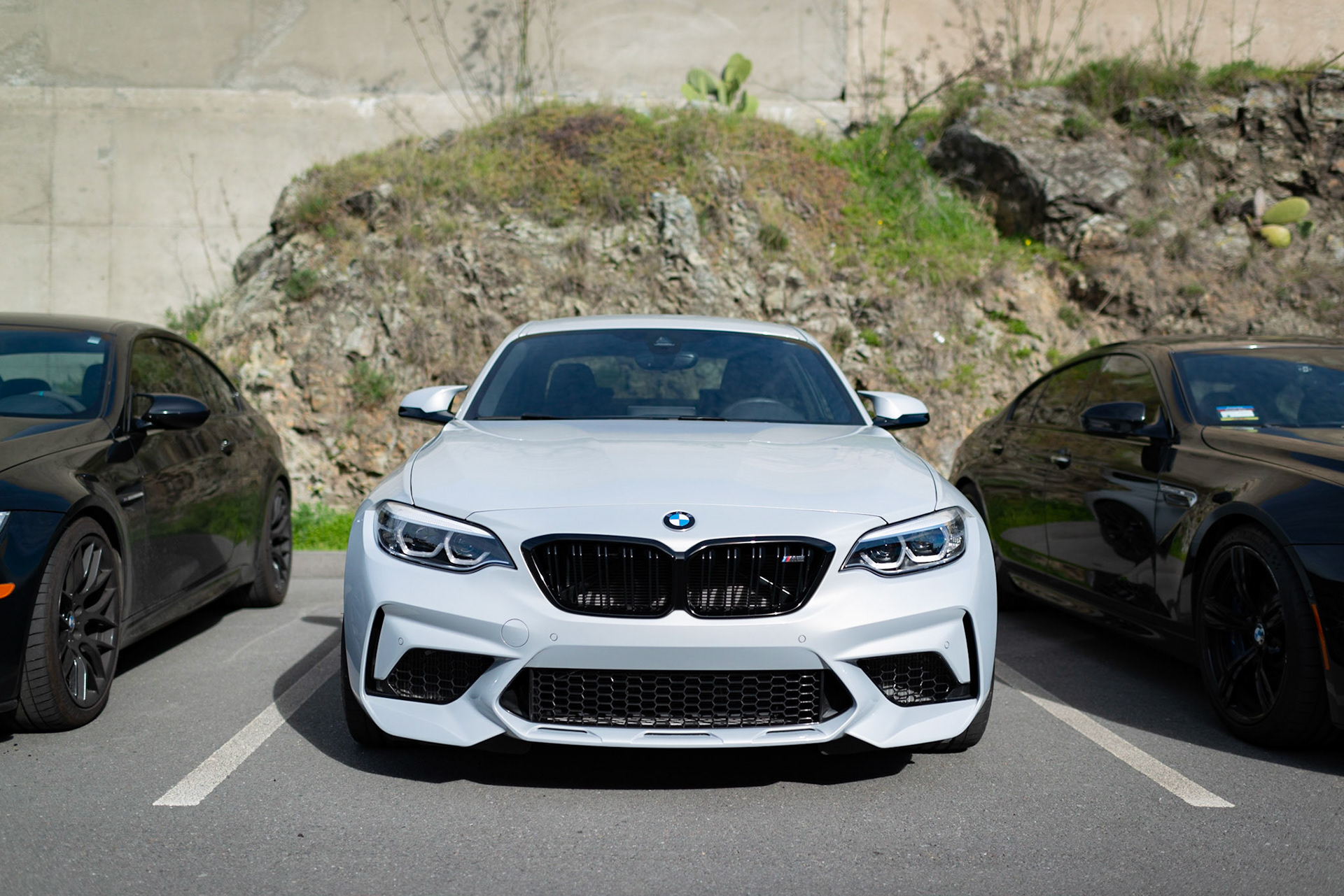 BMW M2 in Mineral White